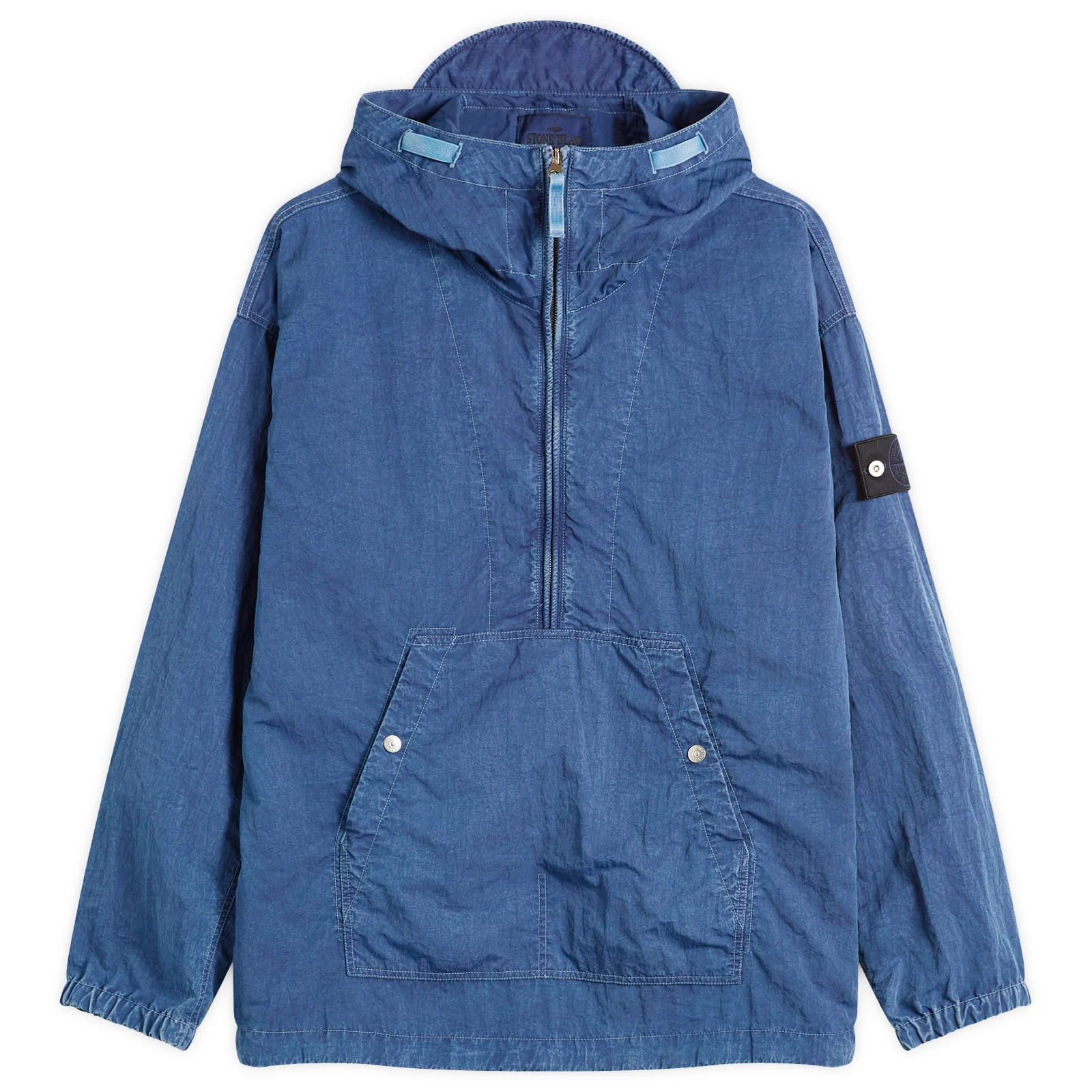 Stone Island Denim Research Nylon Indigo-TC Marmo Parka