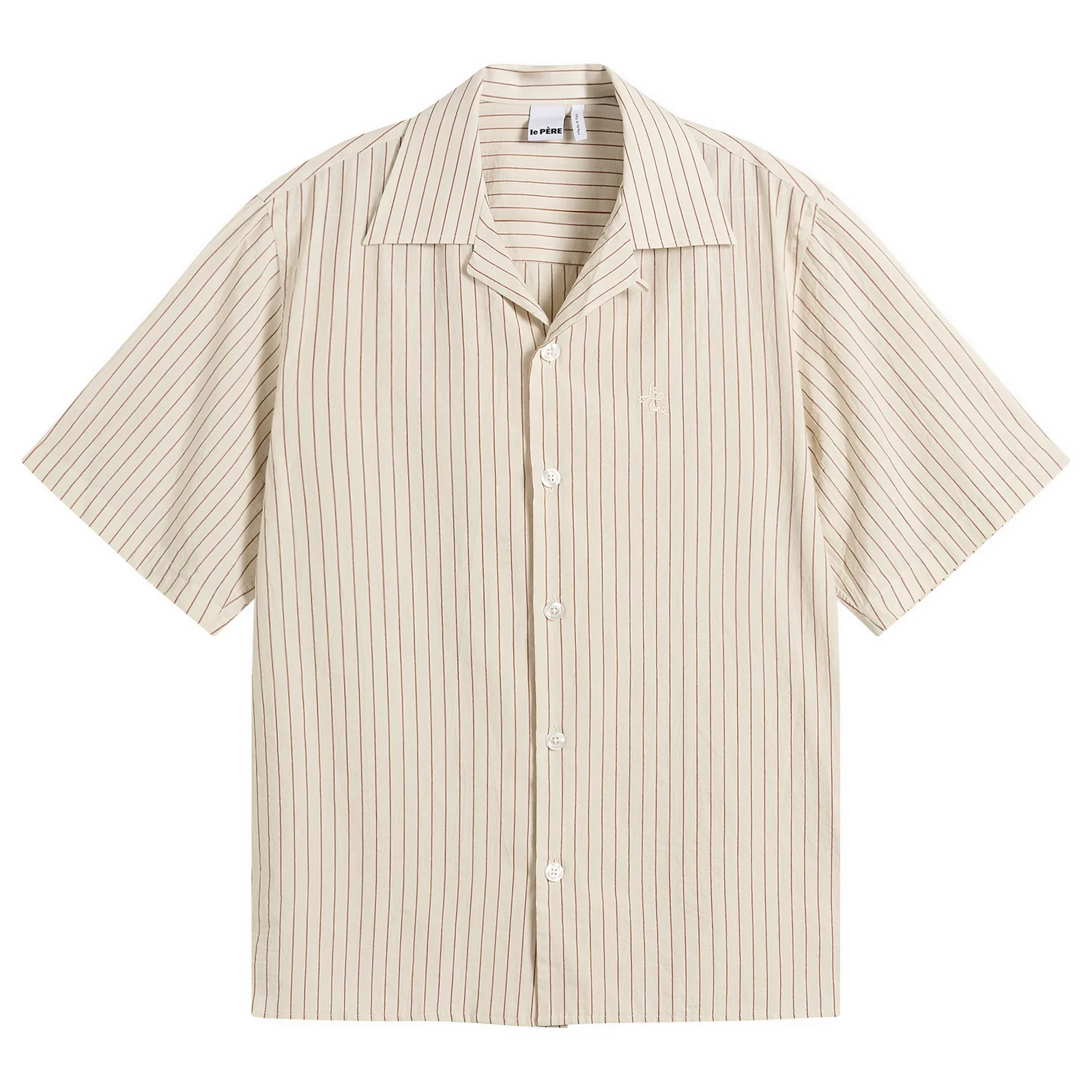 Le Père Stripe Camp Shirt