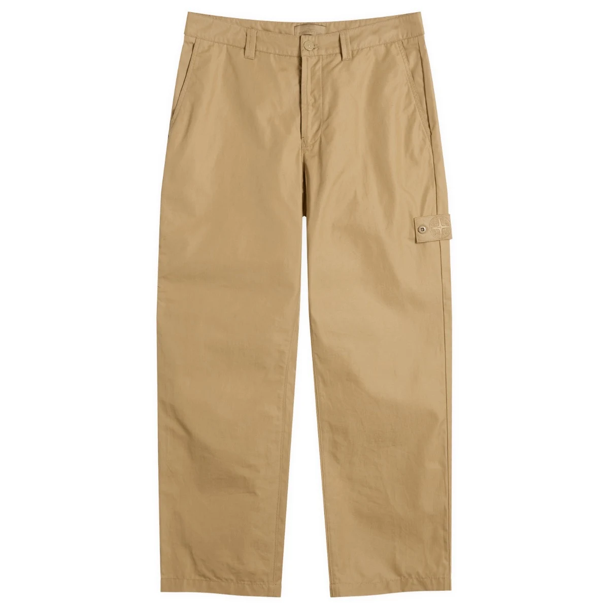 Stone Island Ghost All Weather Cotton Canvas Trousers