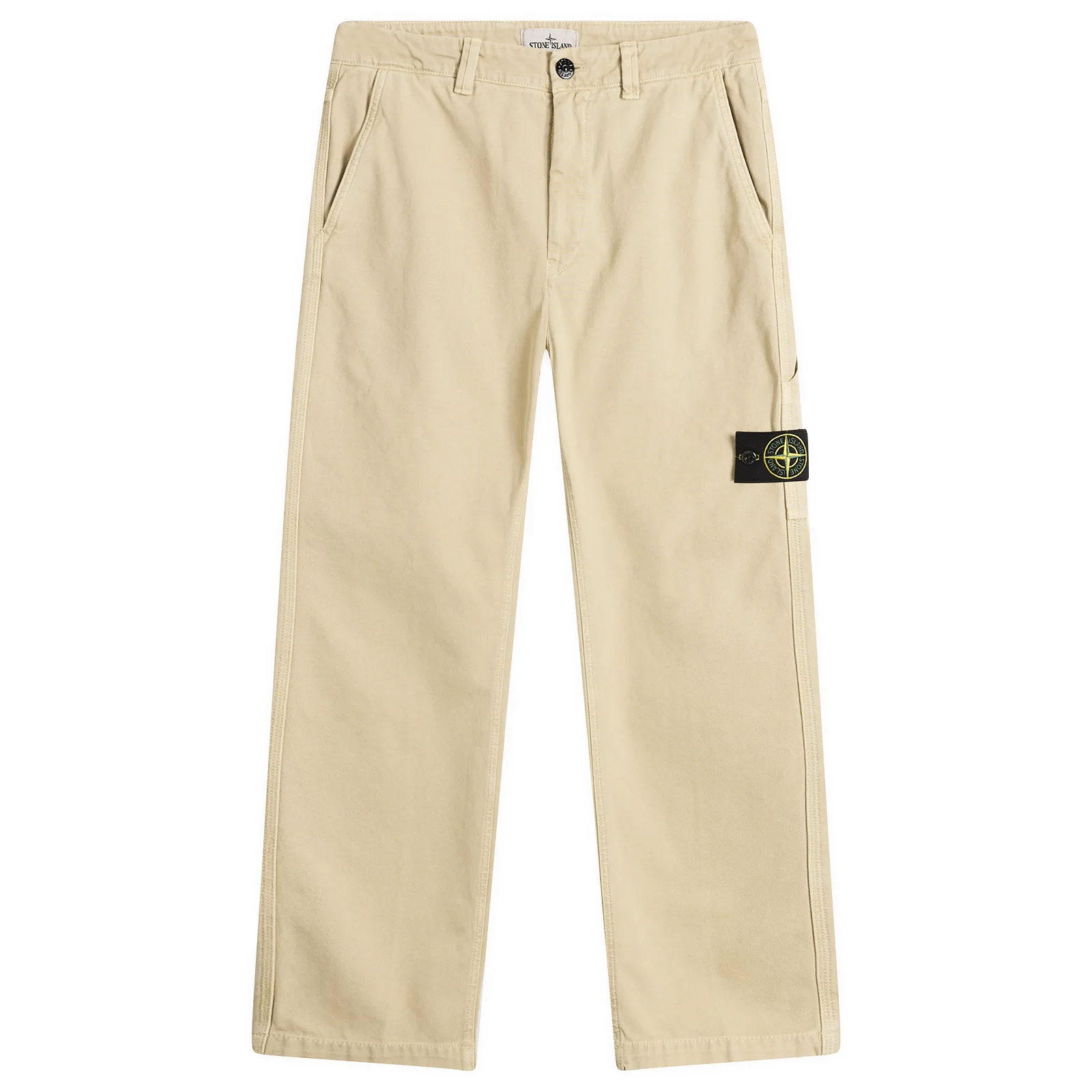 Stone Island Panama Cotton Old Effect Work Pants