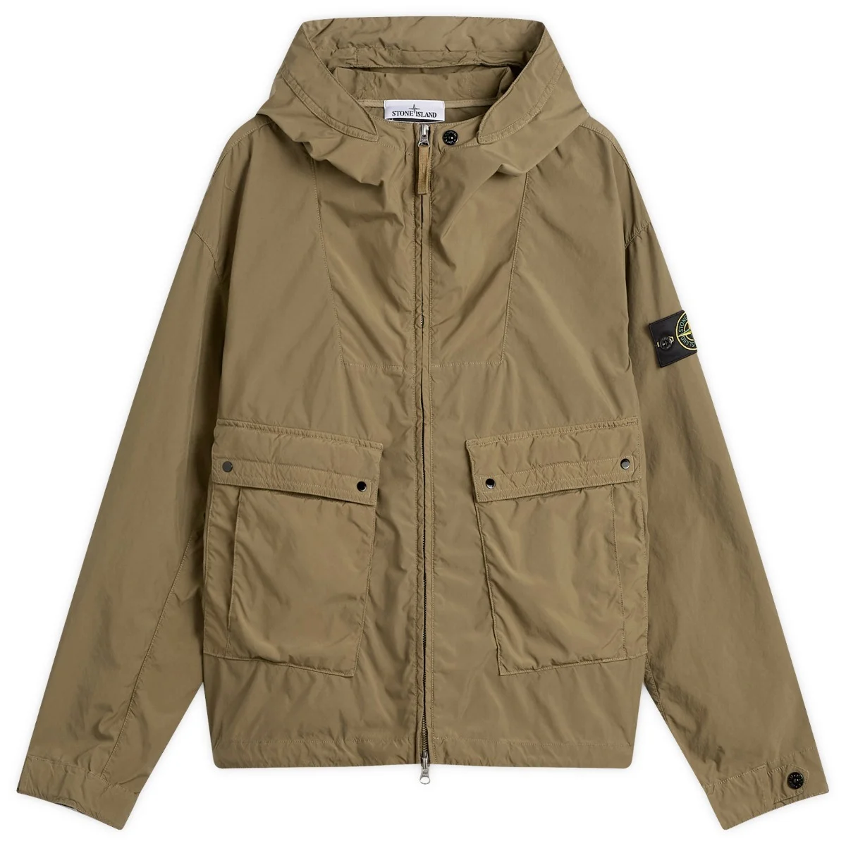 Stone Island Light Compact Touch Poly-TC Hooded Jacket