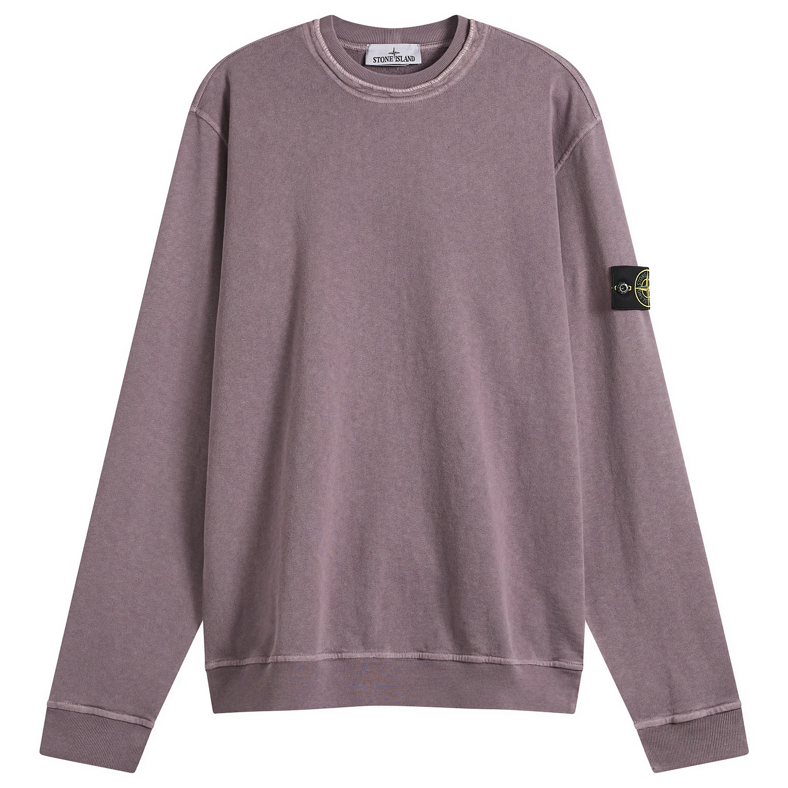Stone Island Old Effect Crew Neck Sweatshirt