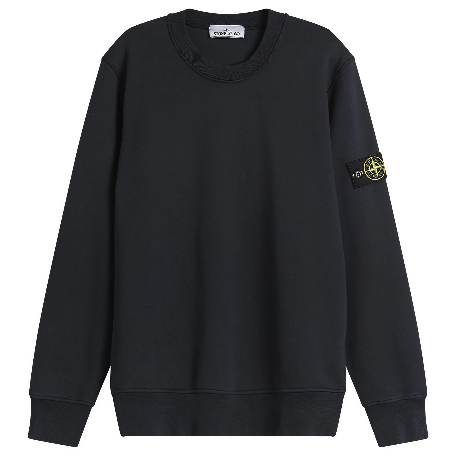 Stone Island Garment Dyed Crew Neck Sweatshirt
