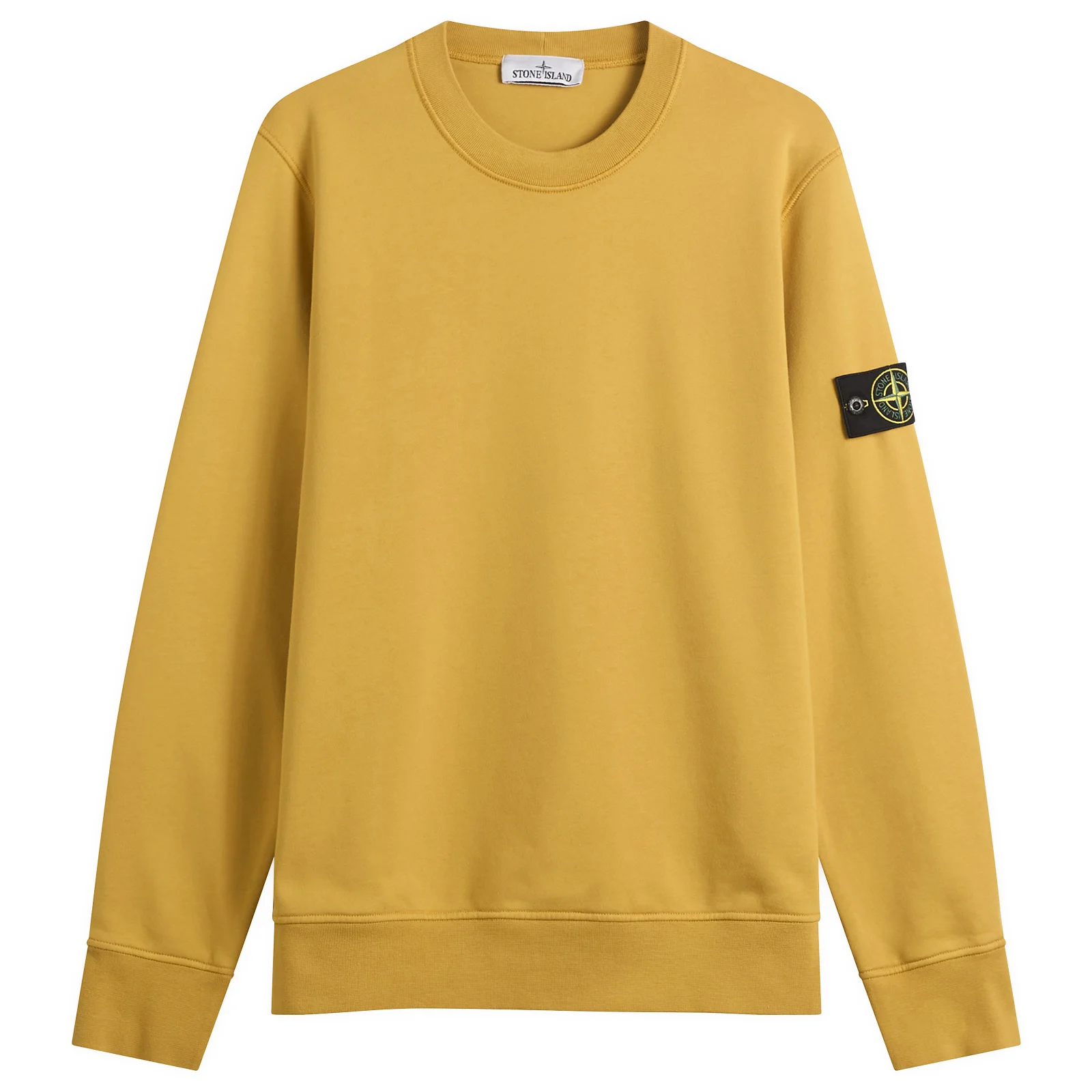 Stone Island Garment Dyed Crew Neck Sweatshirt