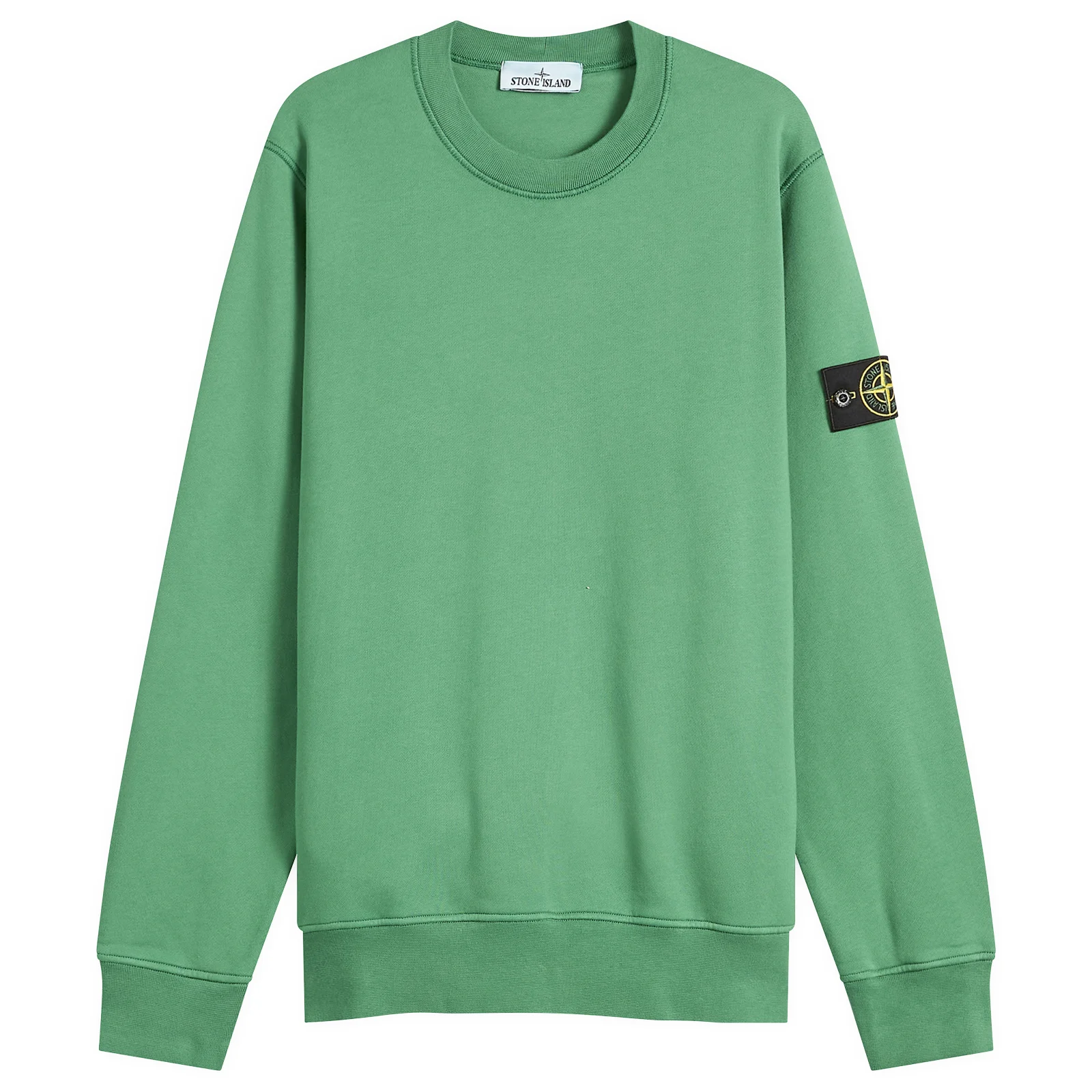 Stone Island Garment Dyed Crew Neck Sweatshirt