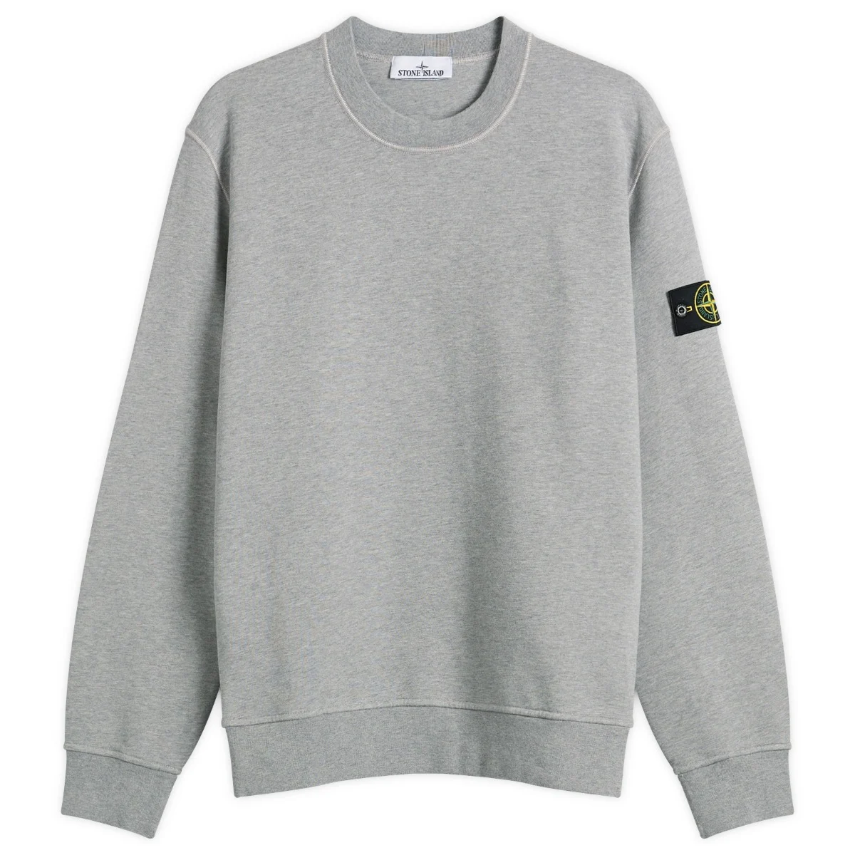 Stone Island Garment Dyed Crew Neck Sweatshirt