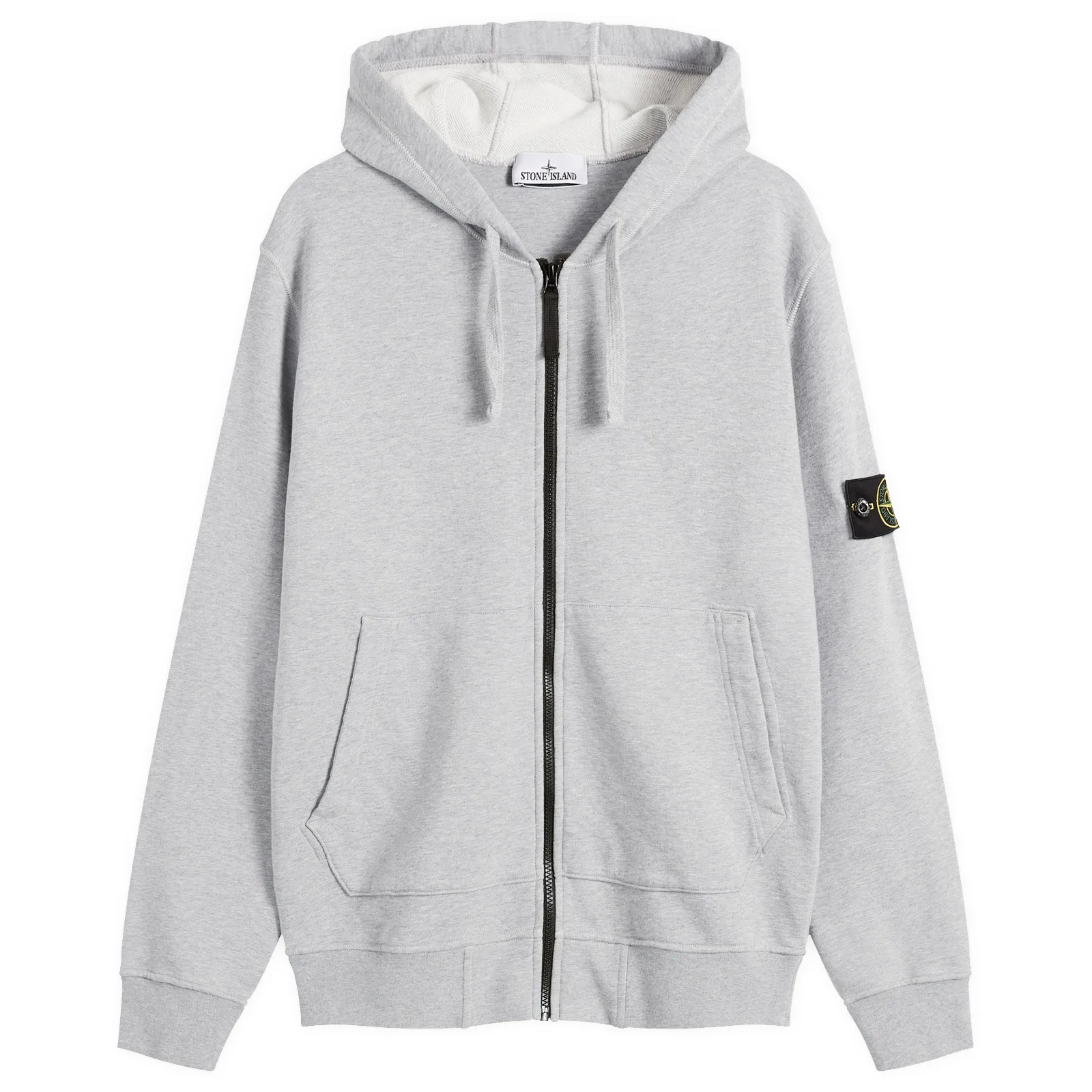 Stone Island Garment Dyed Zip Hoodie