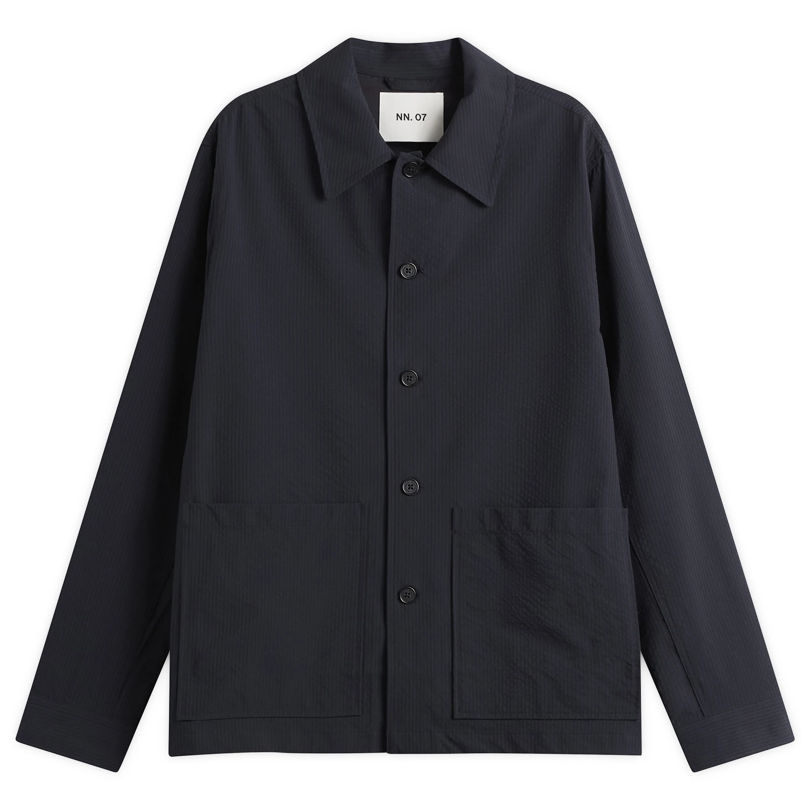 NN07 Blaze Seersucker Shirt Jacket