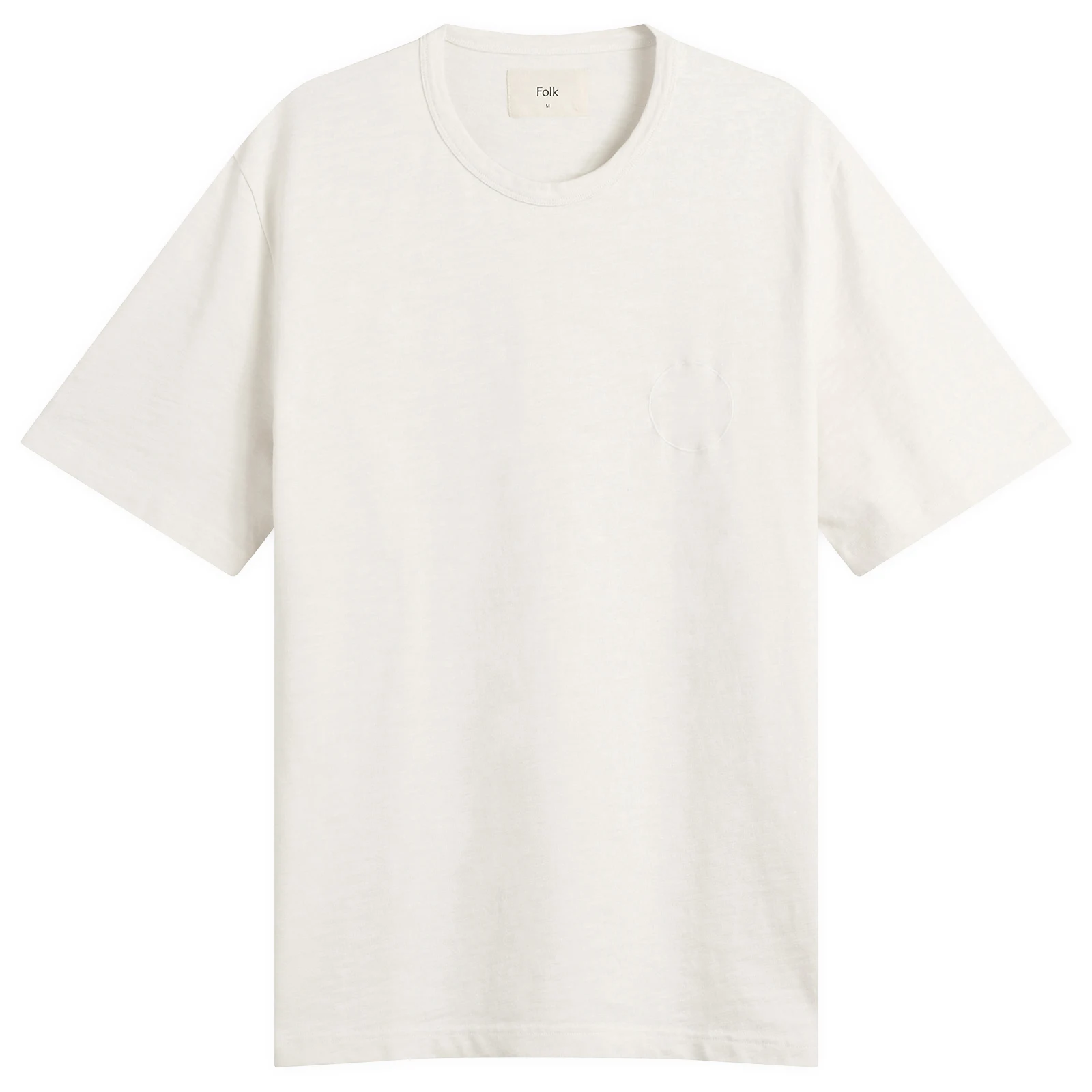 Folk Slub Embroidered T-Shirt