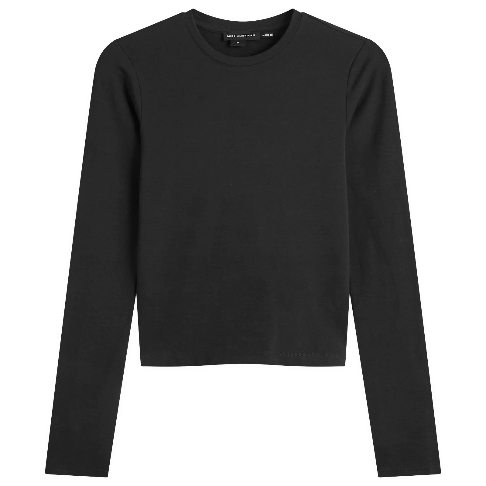 Good American Super Stretch Long Sleeve T-Shirt