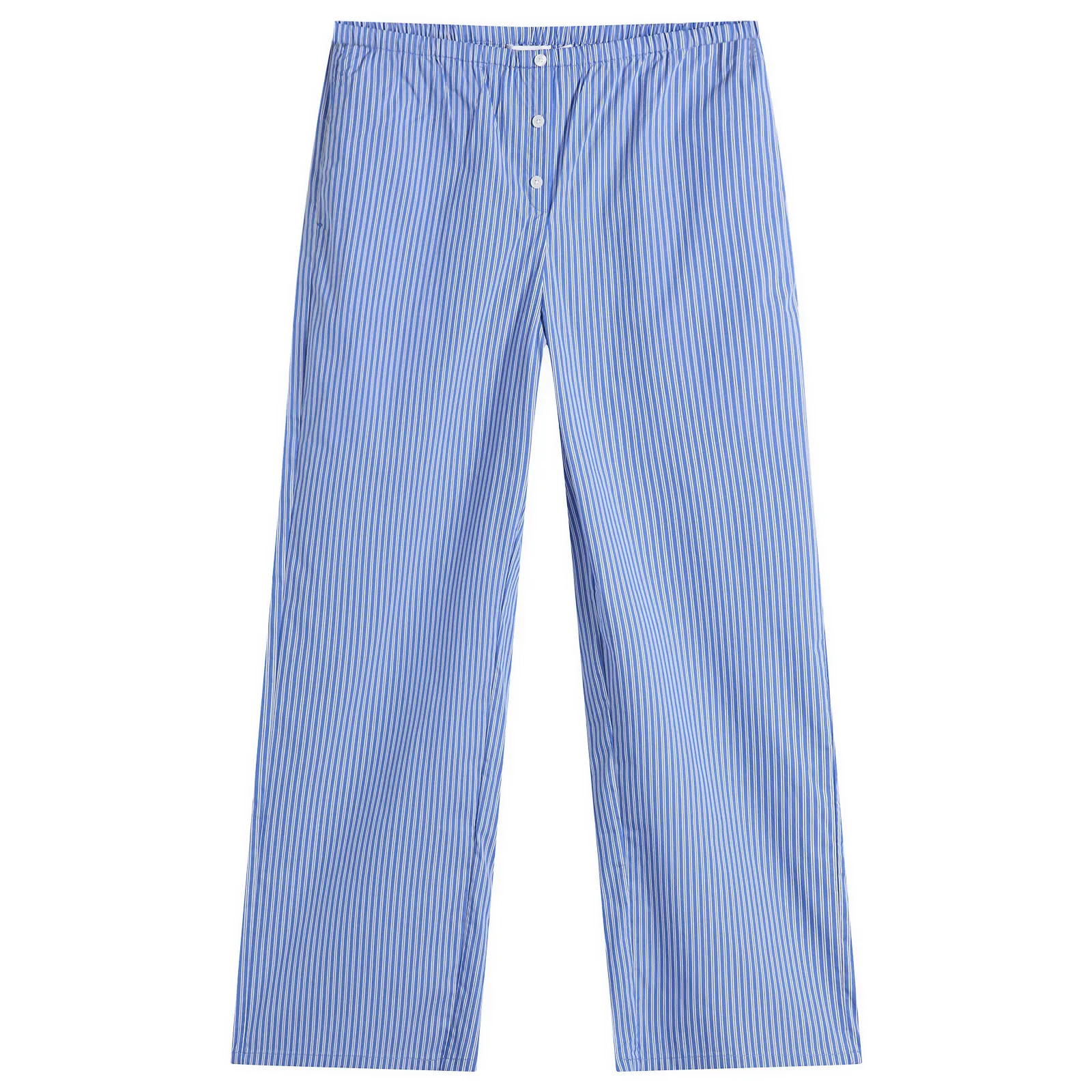 Good American Poplin Lace Trimmed Pull On Pants