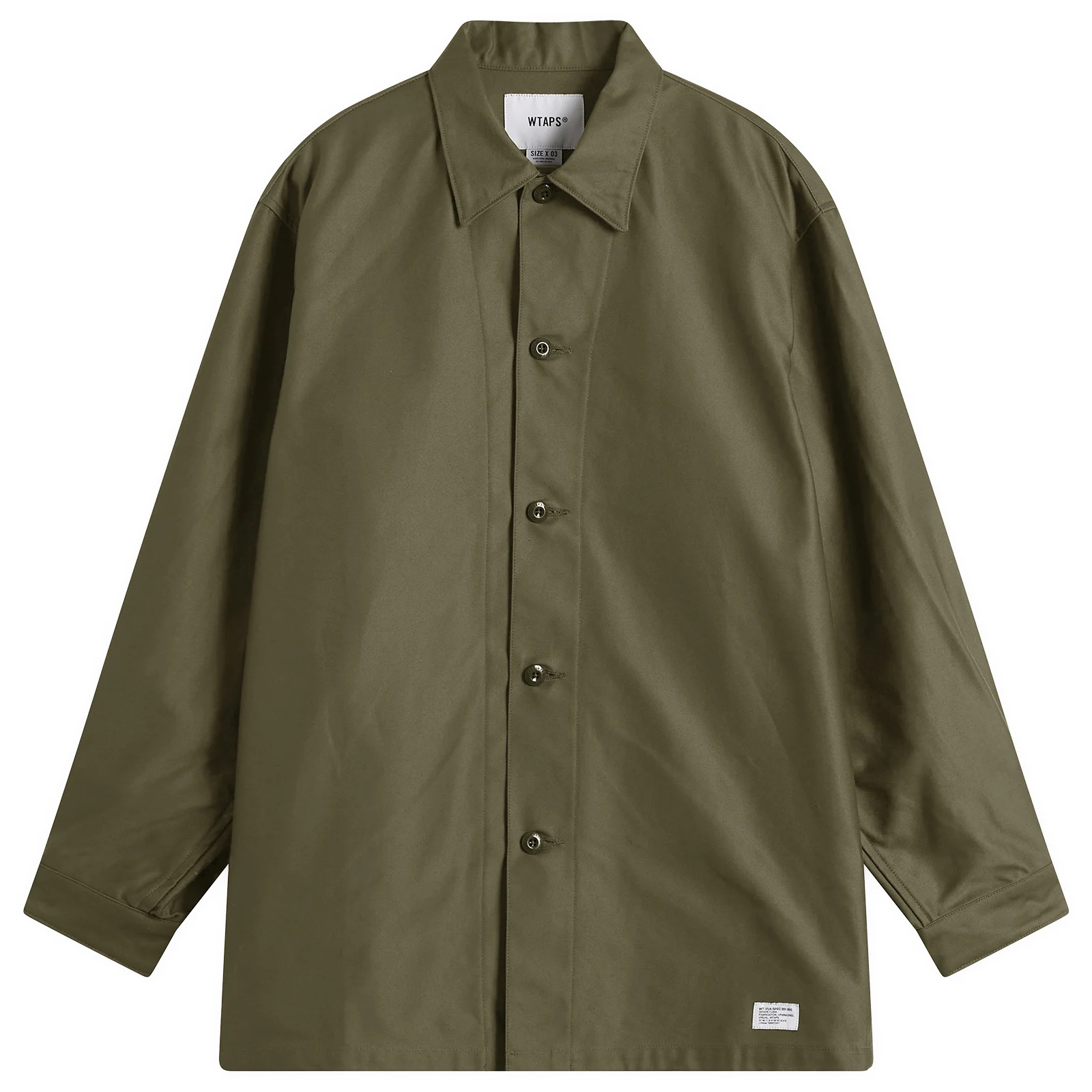 WTAPS CBW Backsatin Overshirt