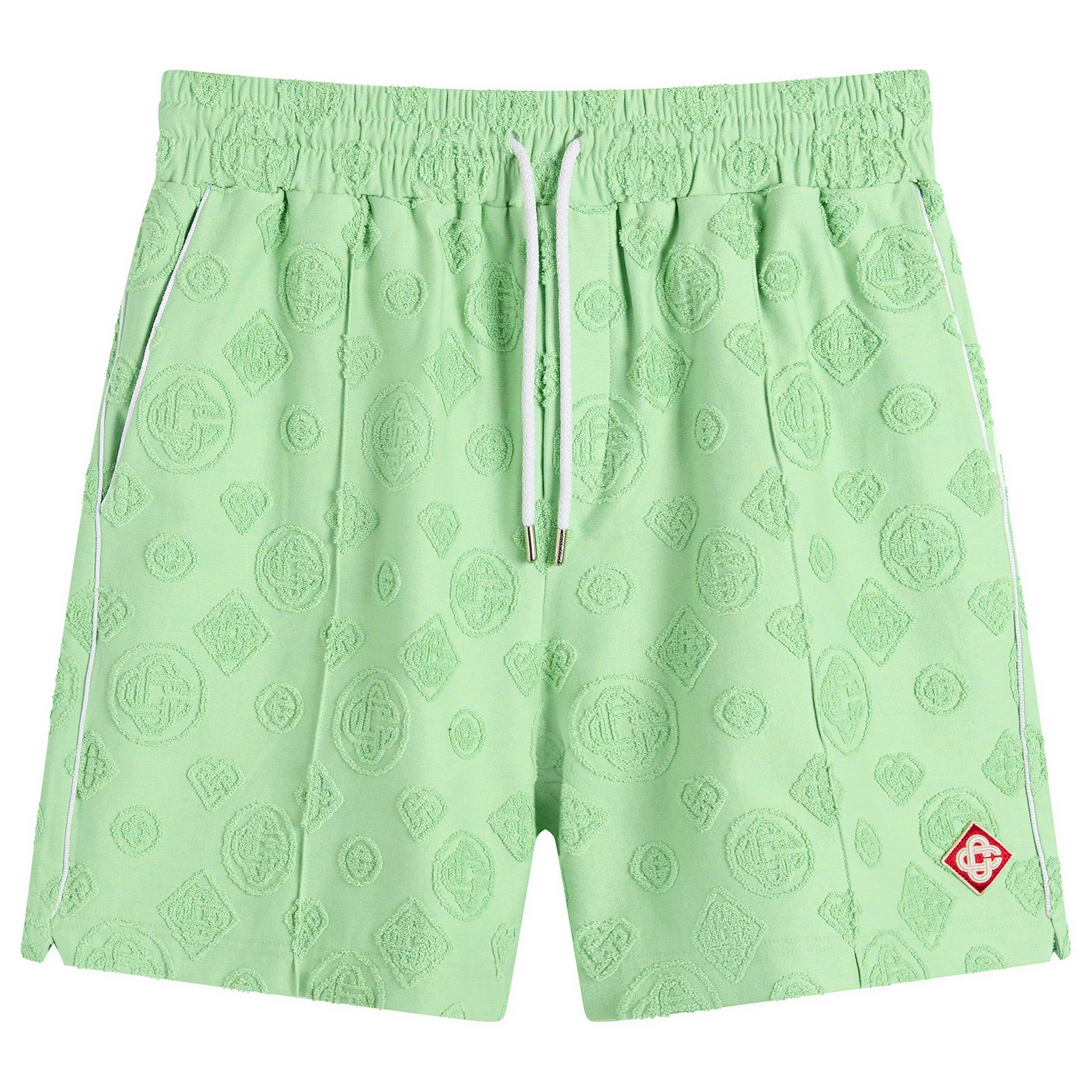 Casablanca Towelling Monogram Short