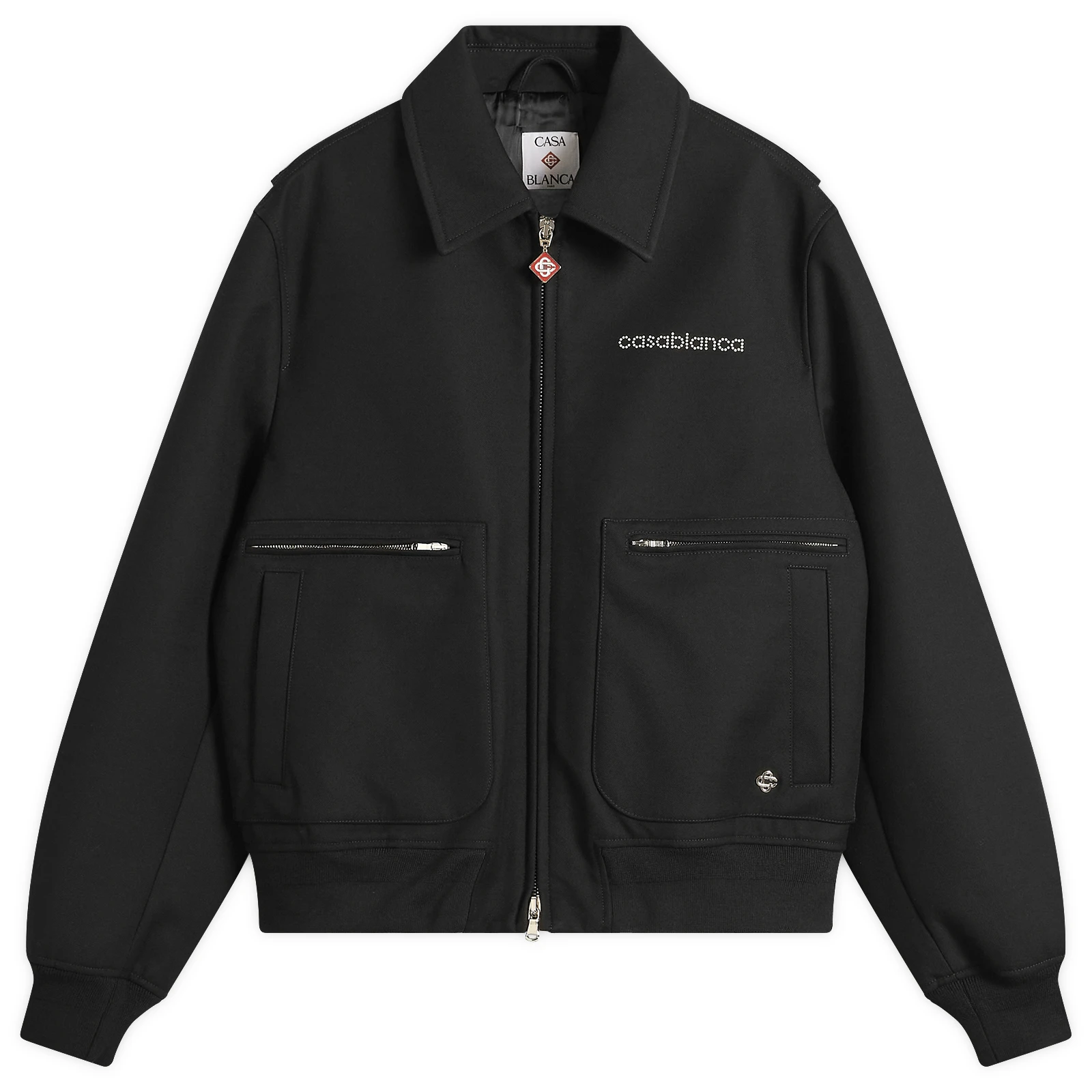 Casablanca Black Wool Blouson