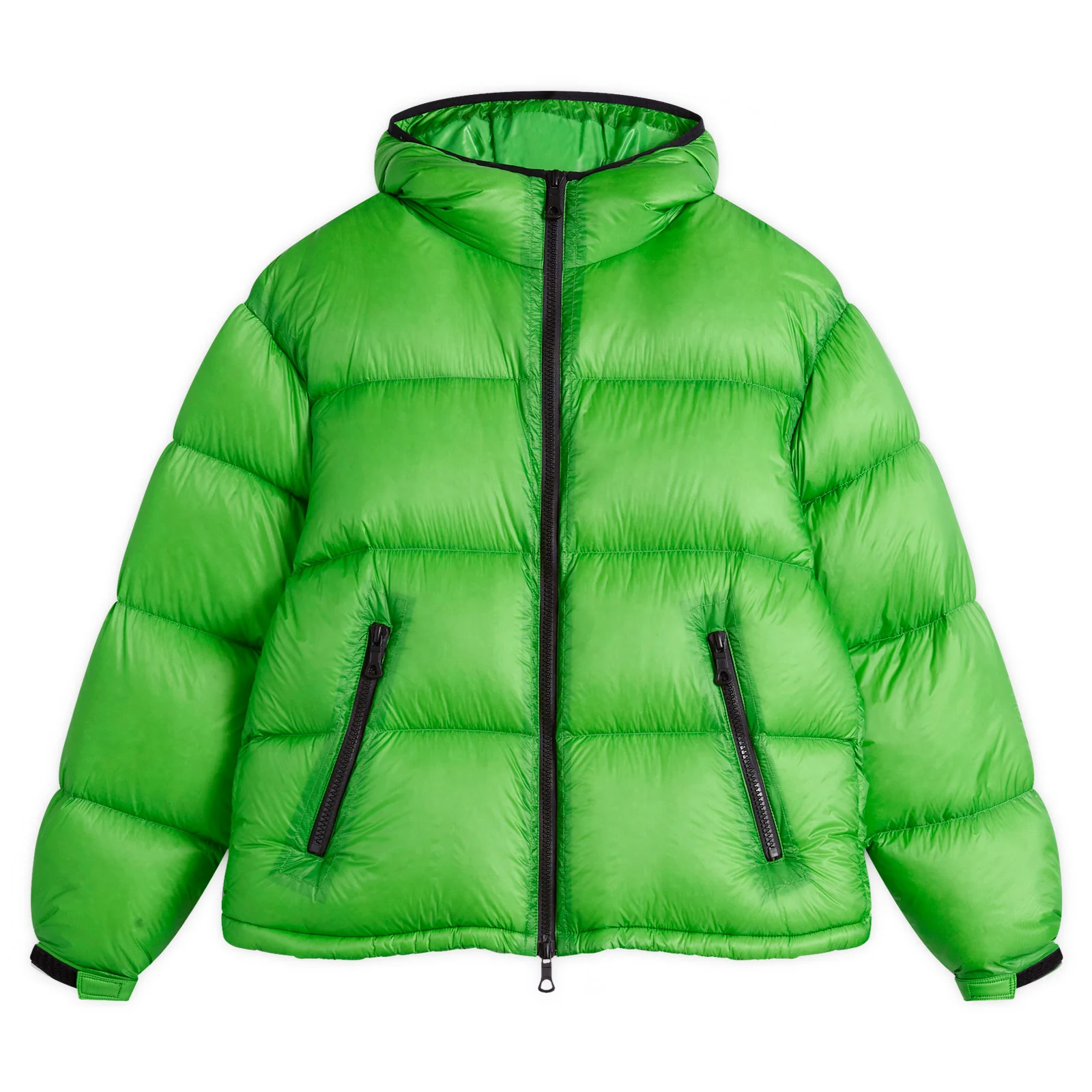 MKI Translucent Hooded Bubble Jacket Presented By END.