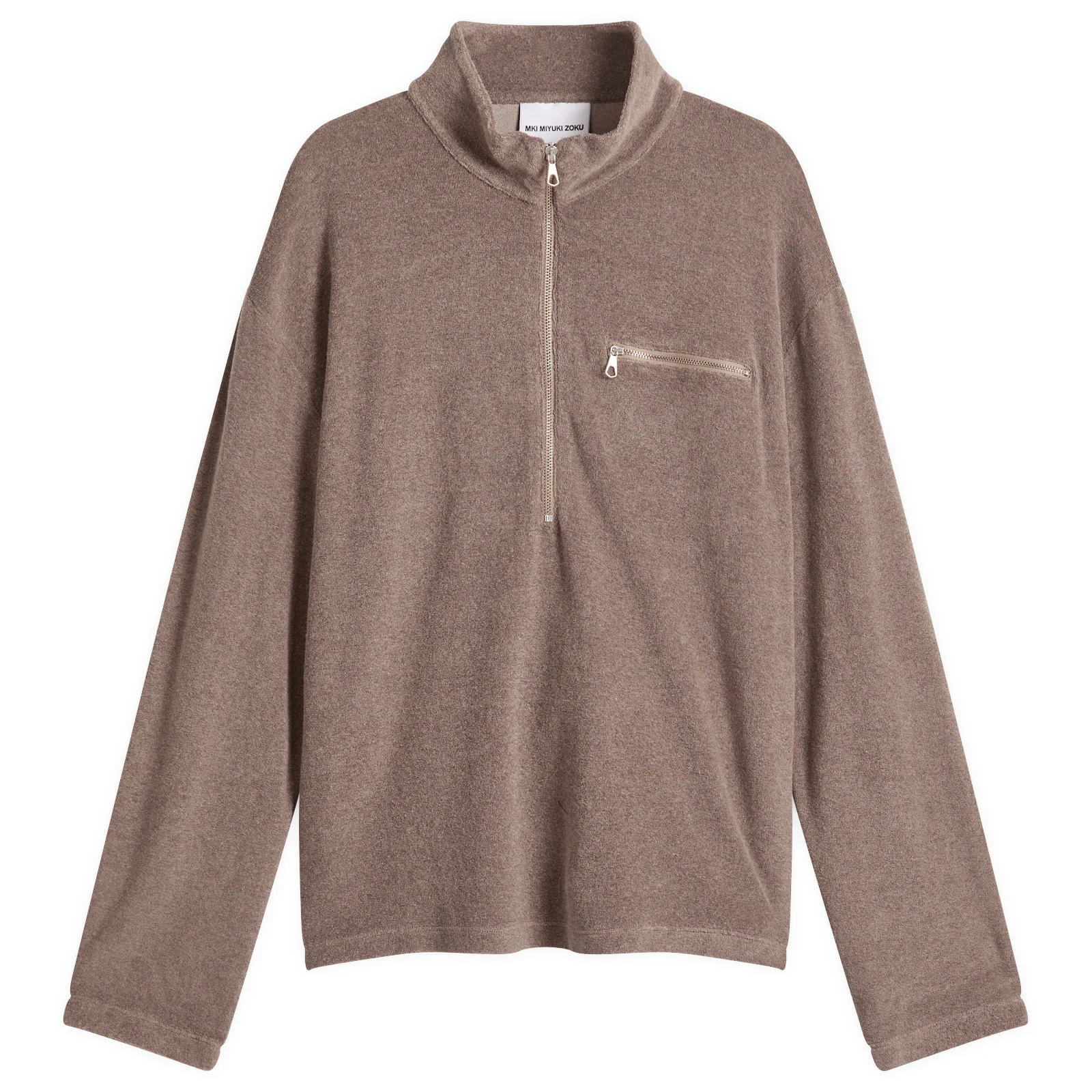 MKI Towelling Quarter Zip