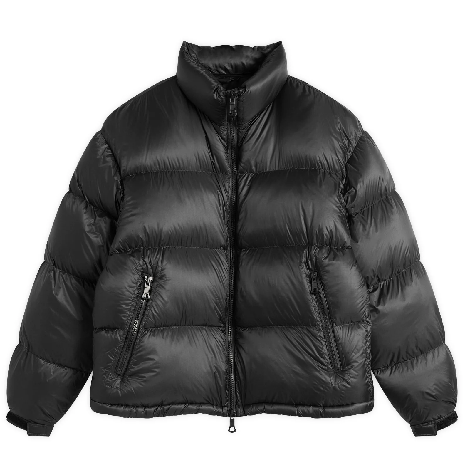 MKI Translucent Funnel Neck Bubble Jacket