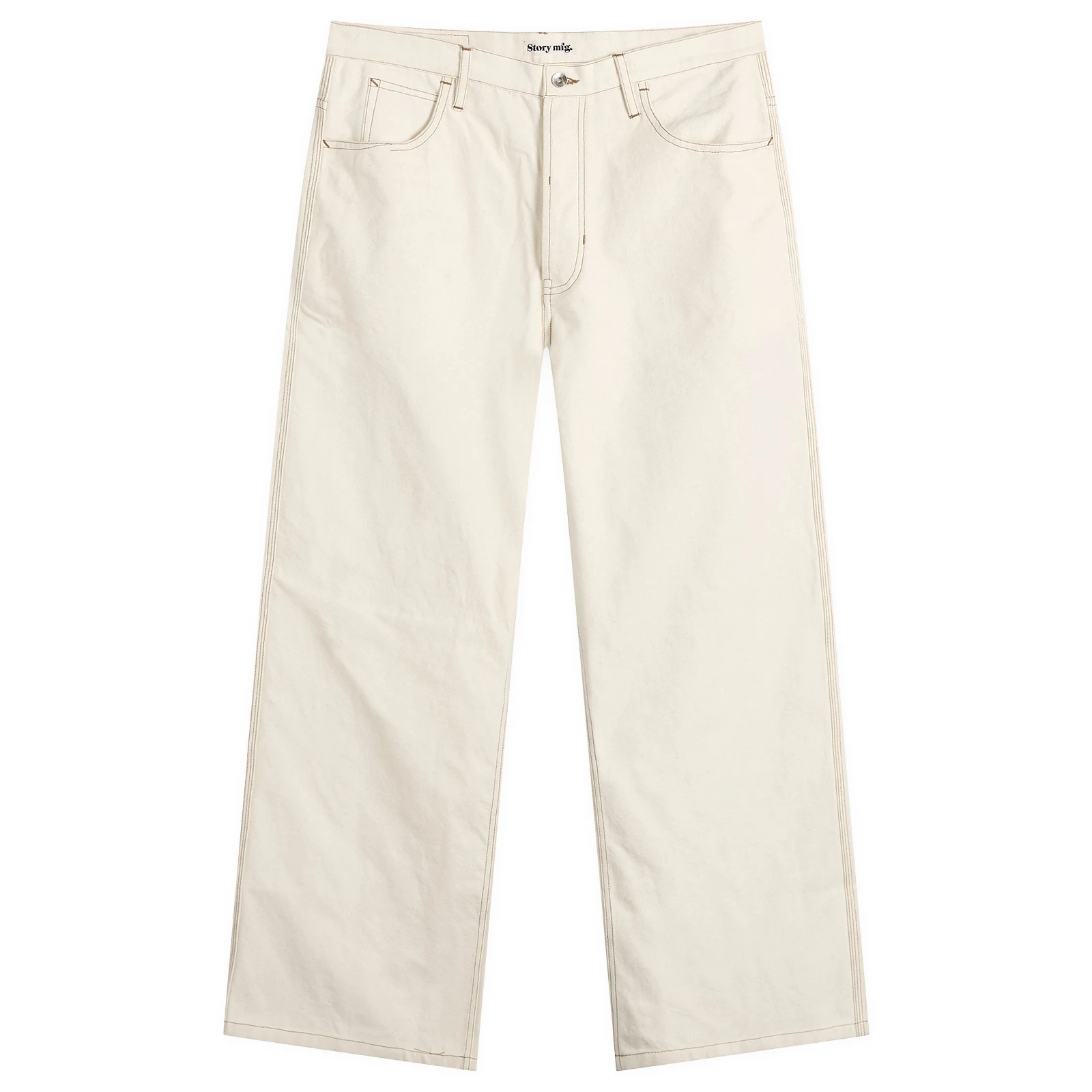 Story mfg. Hand Applique Rainbow Patchwork Poetry Pants