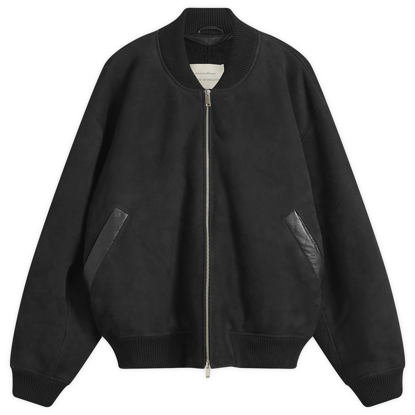 Studio Nicholson Shearling Leather Bomber Jacket