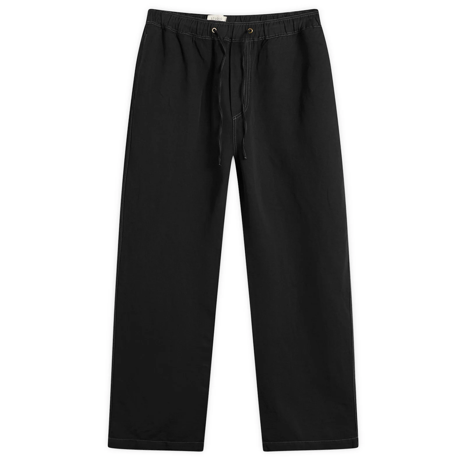 Studio Nicholson Sonny Cotton Linen Drawstring Trouser