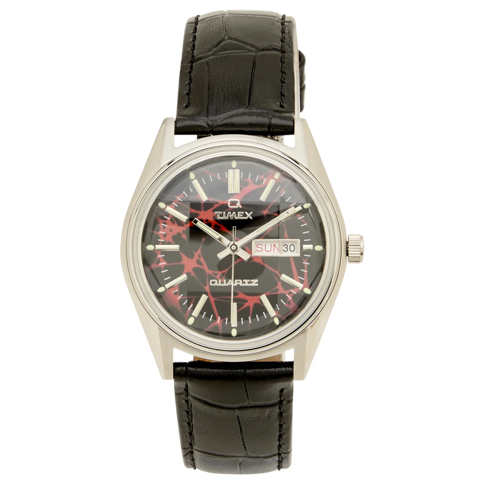 Timex Q Timex Red Vega Reissue Watch