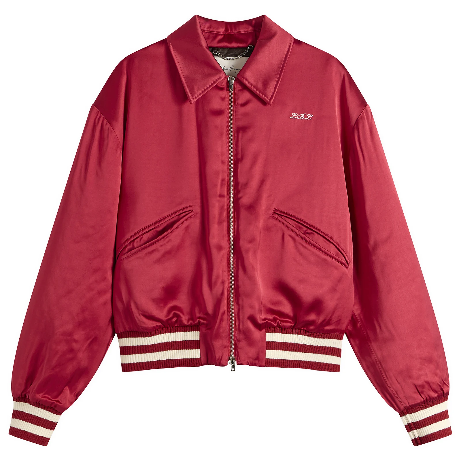 Second Layer Aces Satin Club Souvenir Jacket