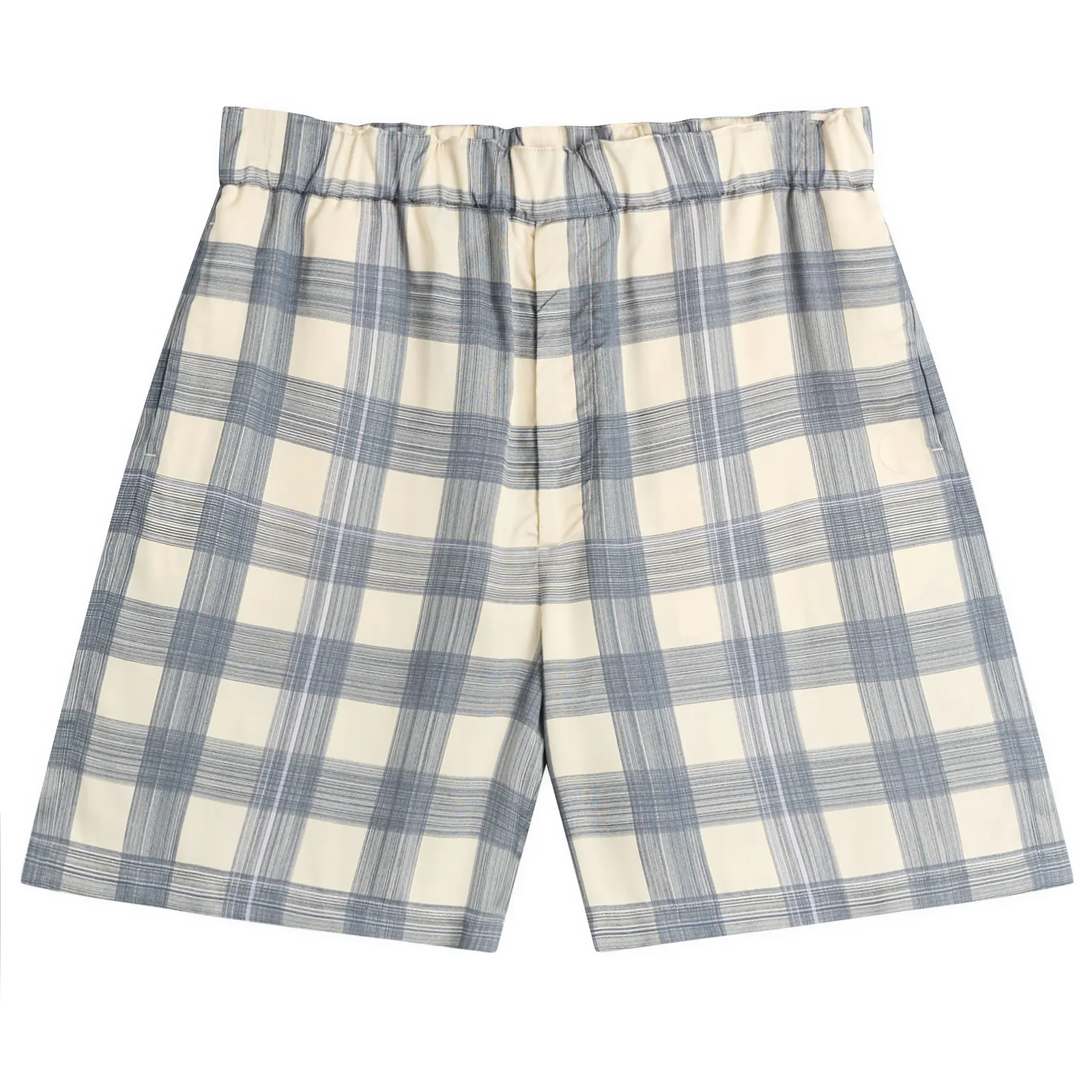 Jil Sander Relaxed Fit Check Shorts