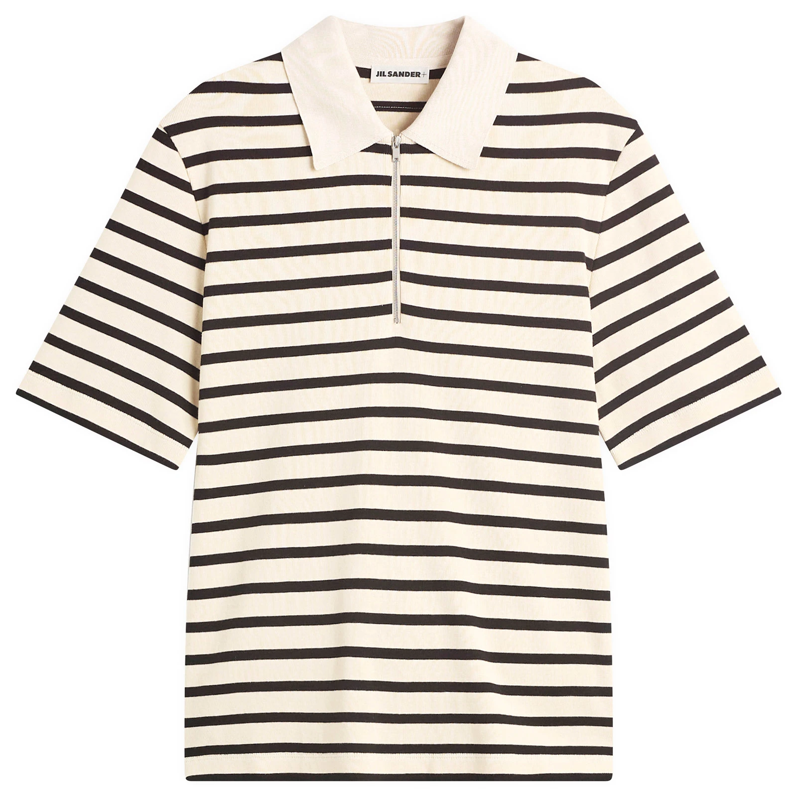 Jil Sander Stripe Short Sleeve Polo