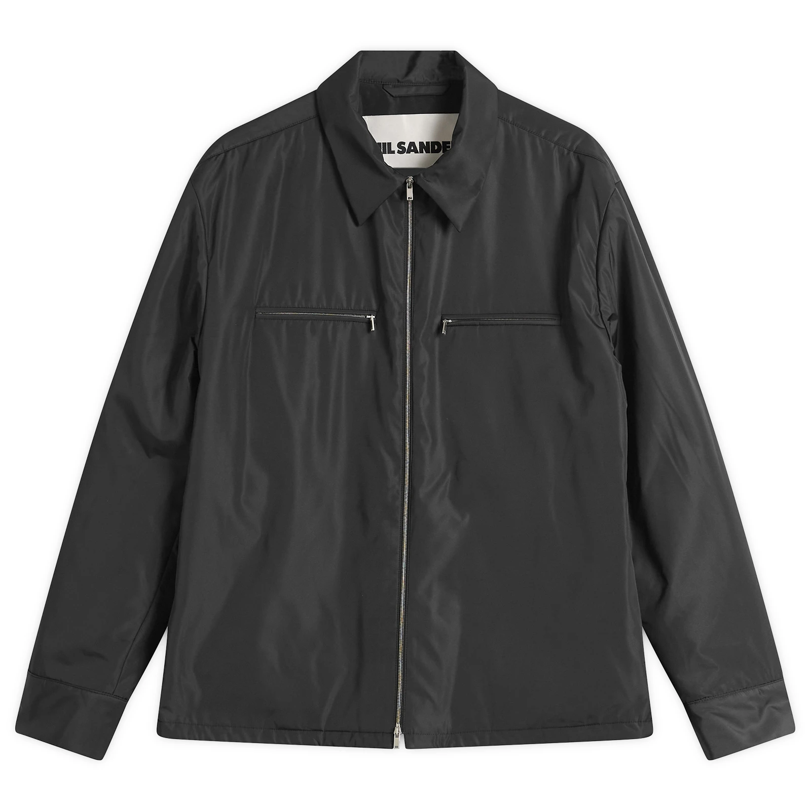 Jil Sander Nylon Zip Up Shirt Jacket