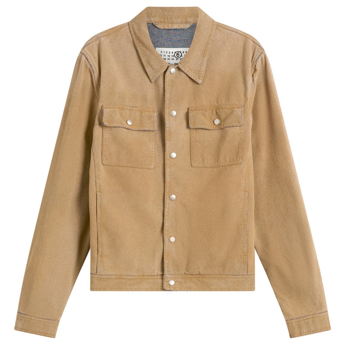 MM6 Maison Margiela Cotton Coated Trucker Jacket