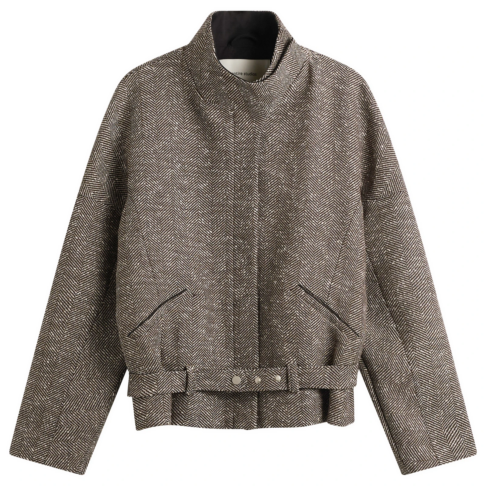 Entire Studios Contrast Aviator Jacket