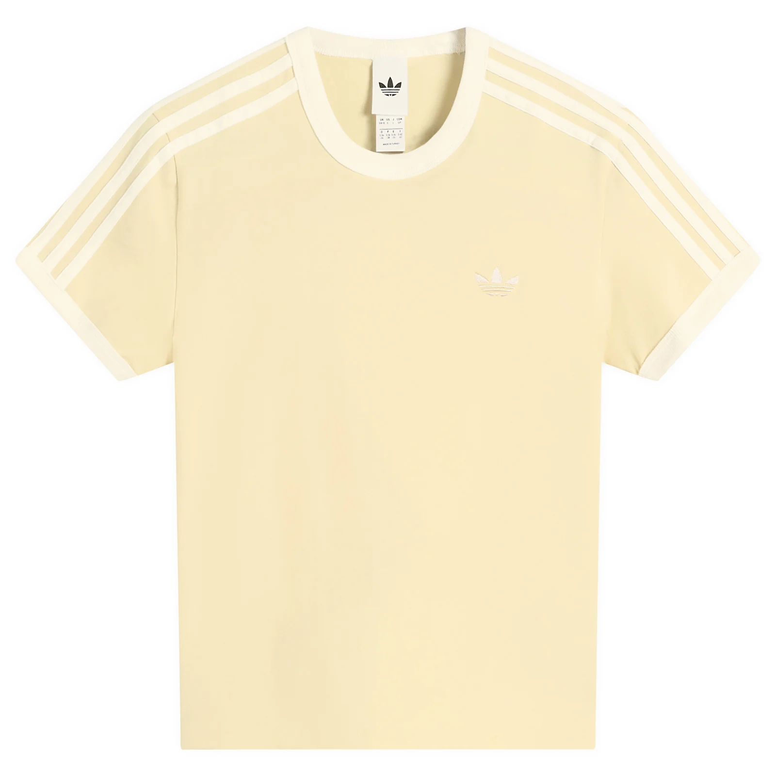 Adidas 3 Stripe Short Sleeve T-Shirt
