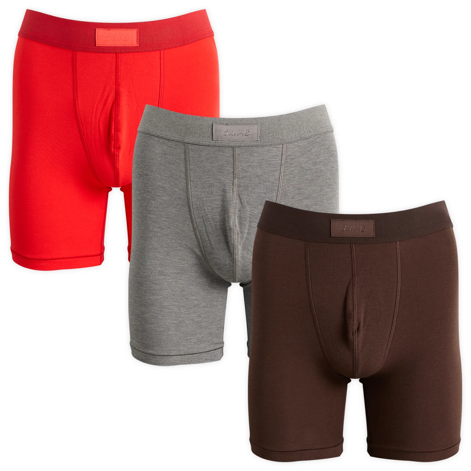 SKIMS Cotton Boxer Brief 5" - 3-Pack