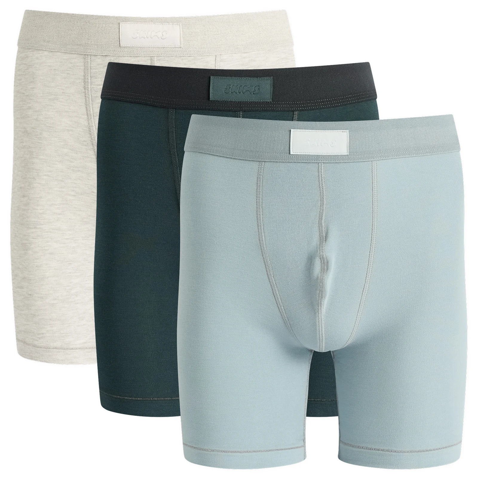 SKIMS Cotton Boxer Brief 5" - 3-Pack