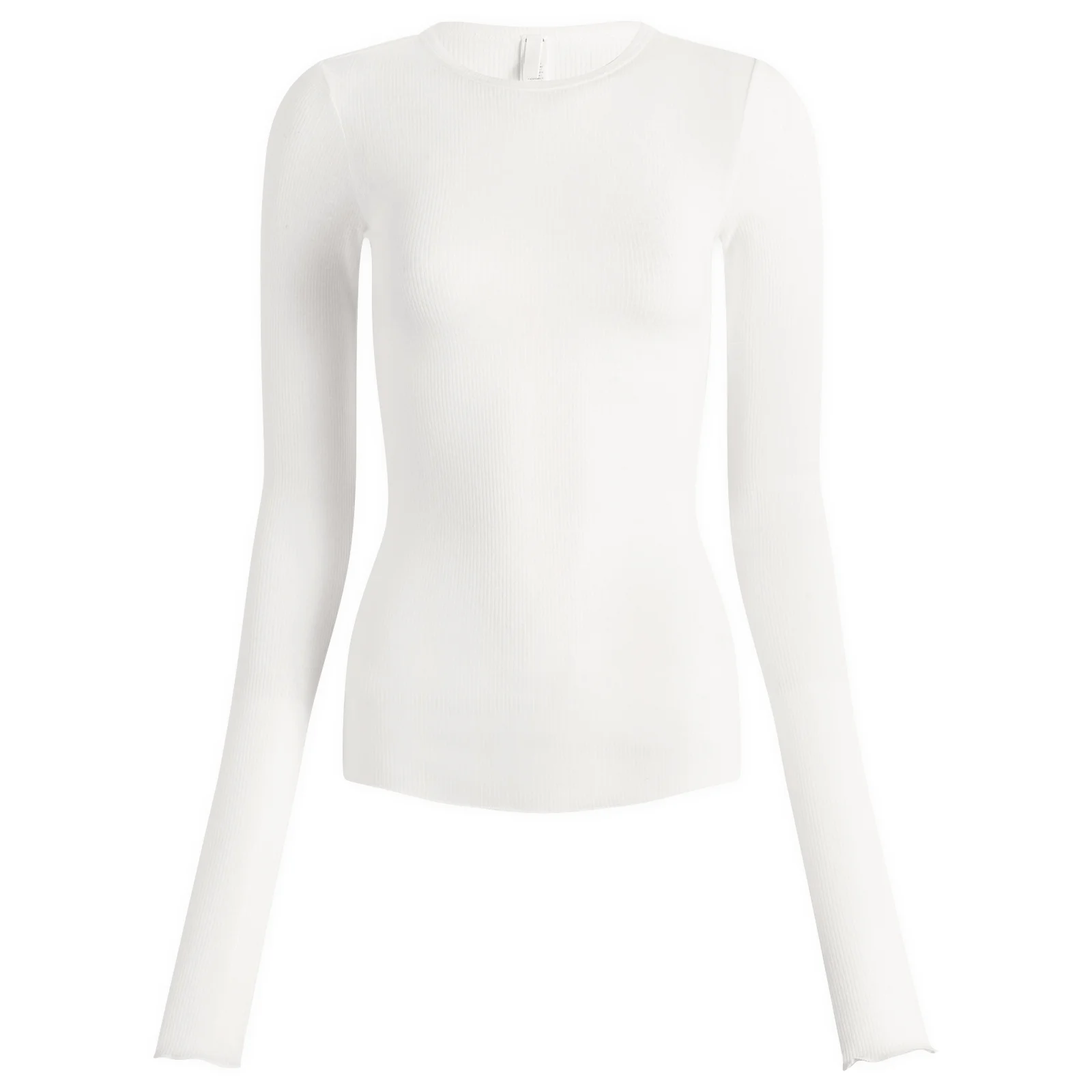SKIMS Sheer Cotton Long Sleeve Tee