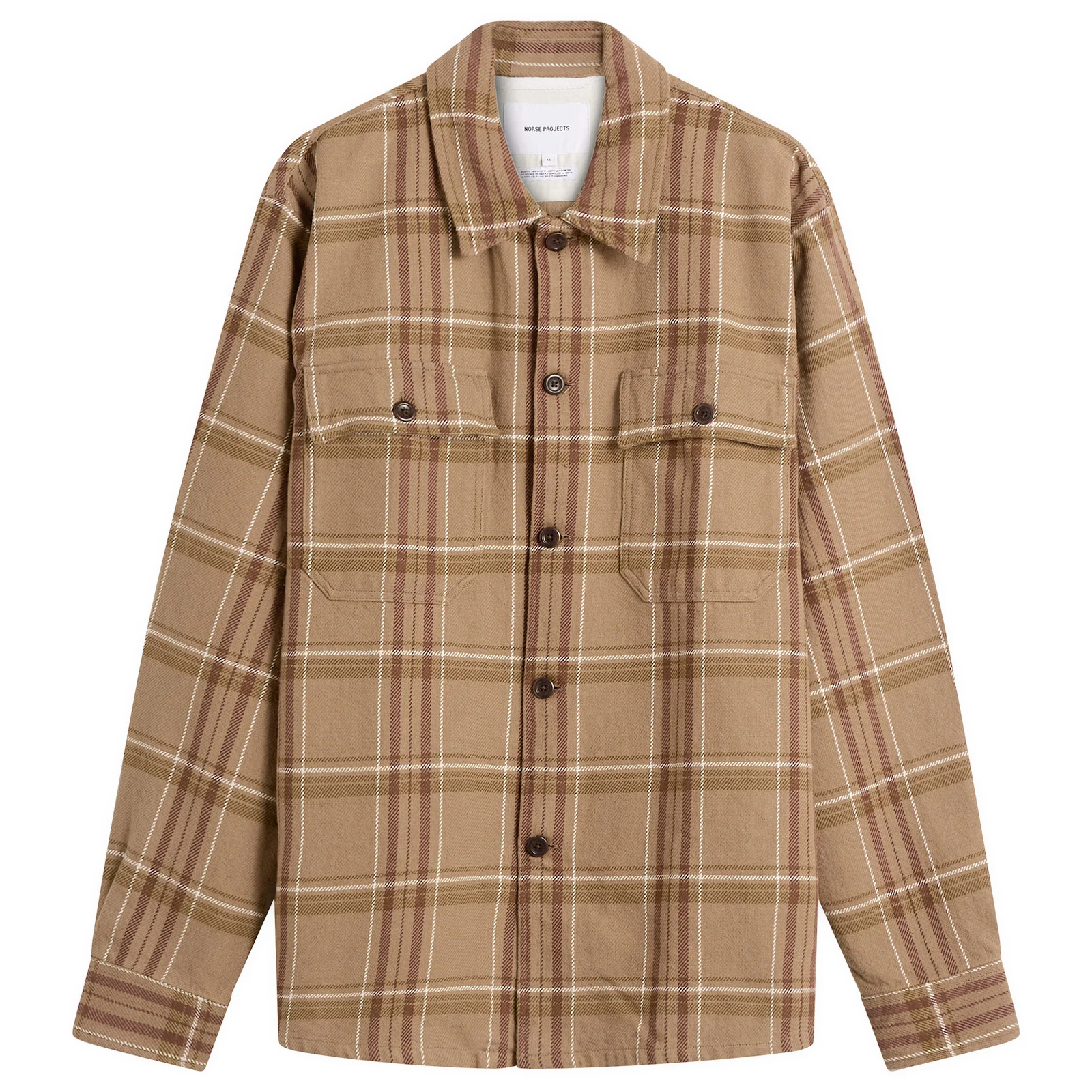 Norse Projects Hjalmer Heavy Twill Check Overshirt