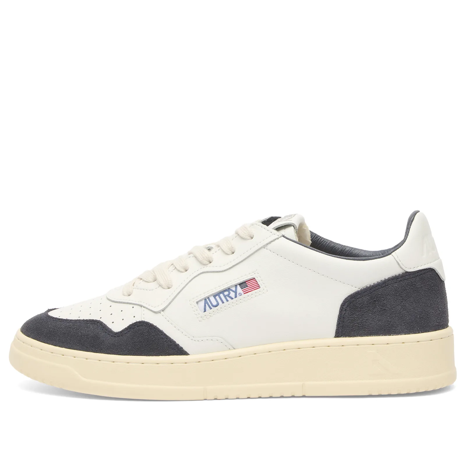 Autry Medalist Low Leather Suede Sneakers