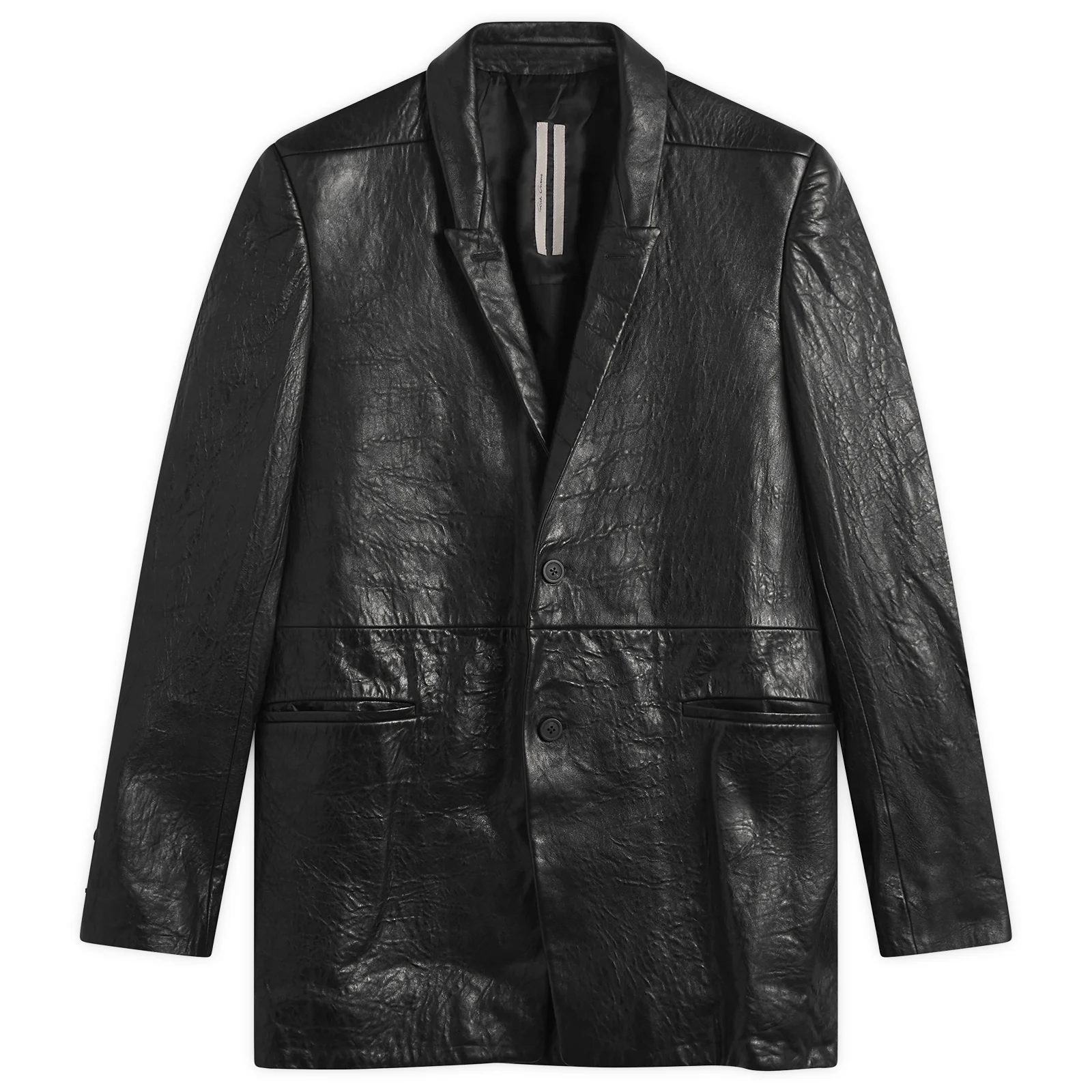 Rick Owens Leather Blazer