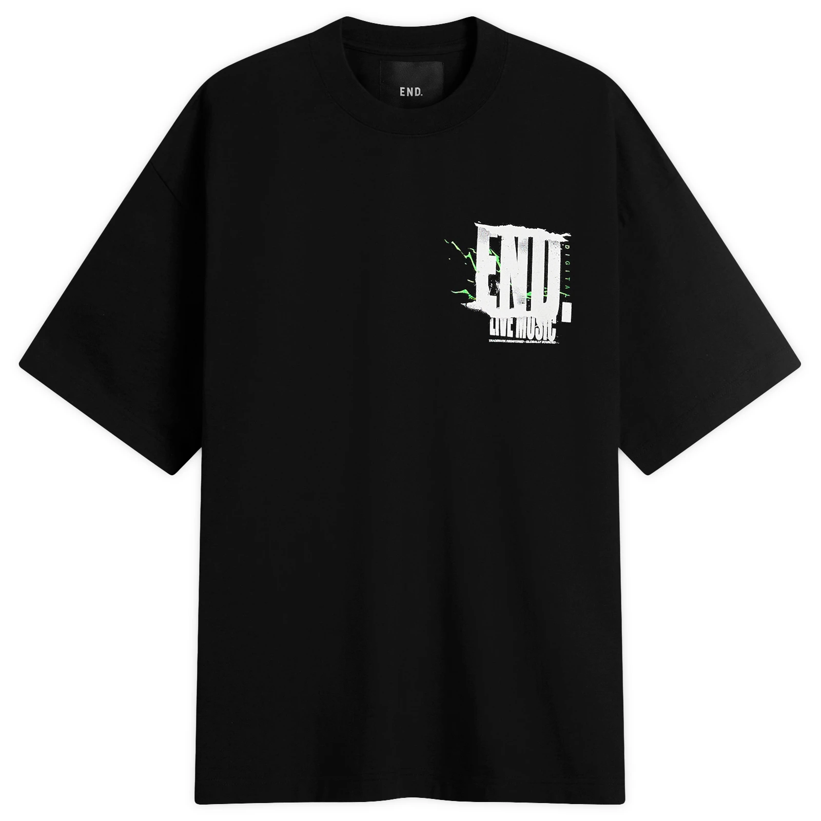 END. Shredded Gig Poster T-Shirt