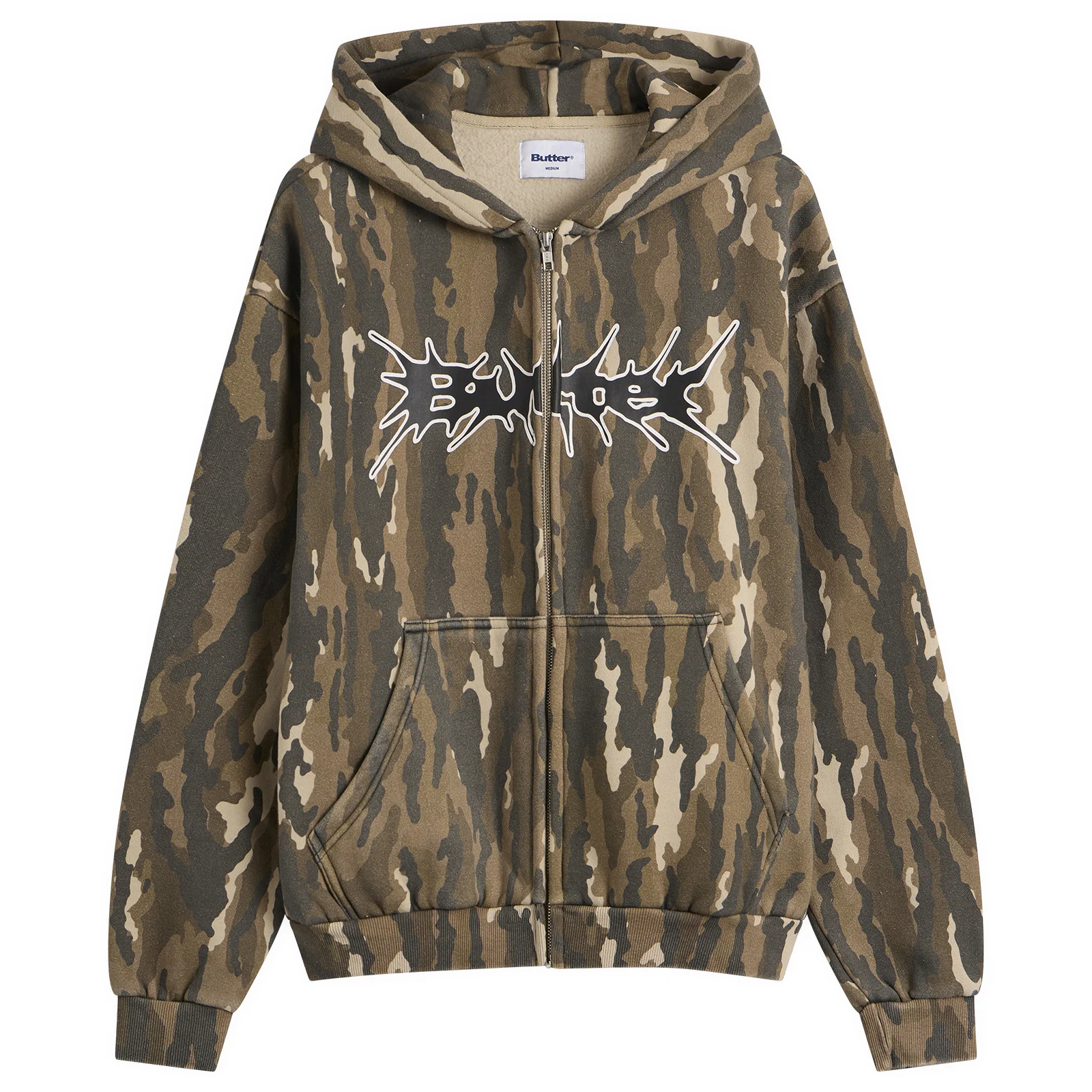 Butter Goods Nail Logo Zip Hoodie