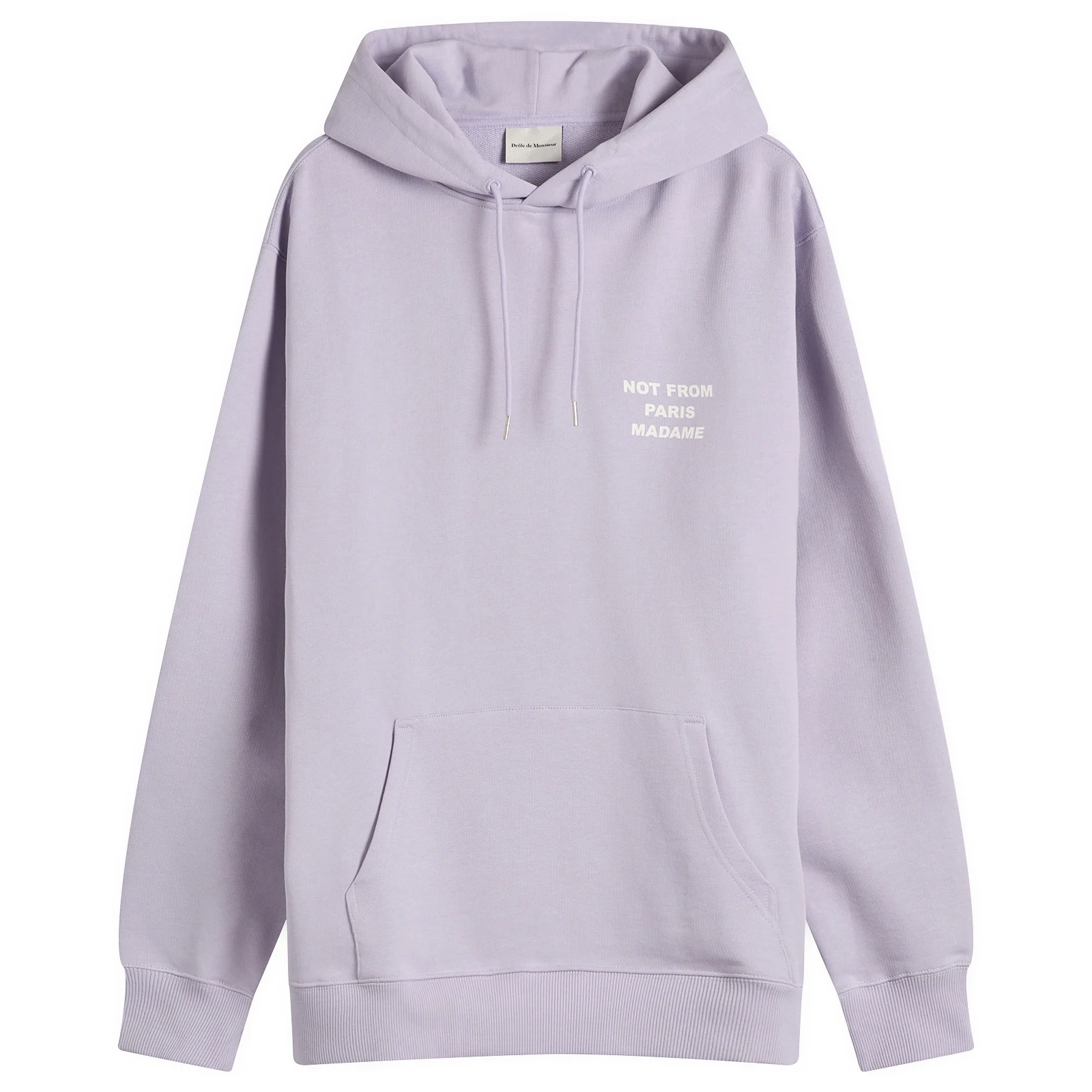 Drôle de Monsieur Slogan Hoodie