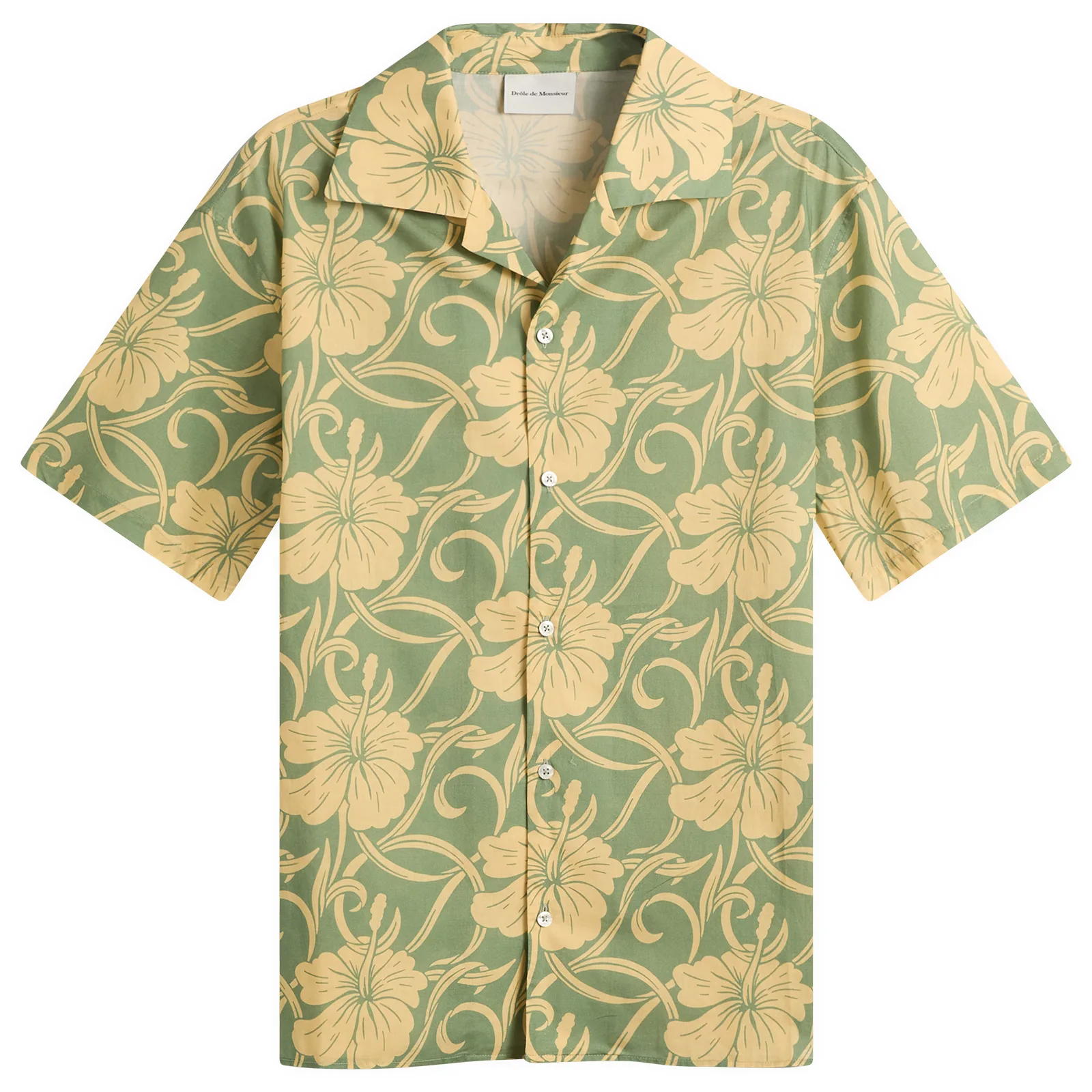 Drôle de Monsieur Hibiscus Monoramme Shirt