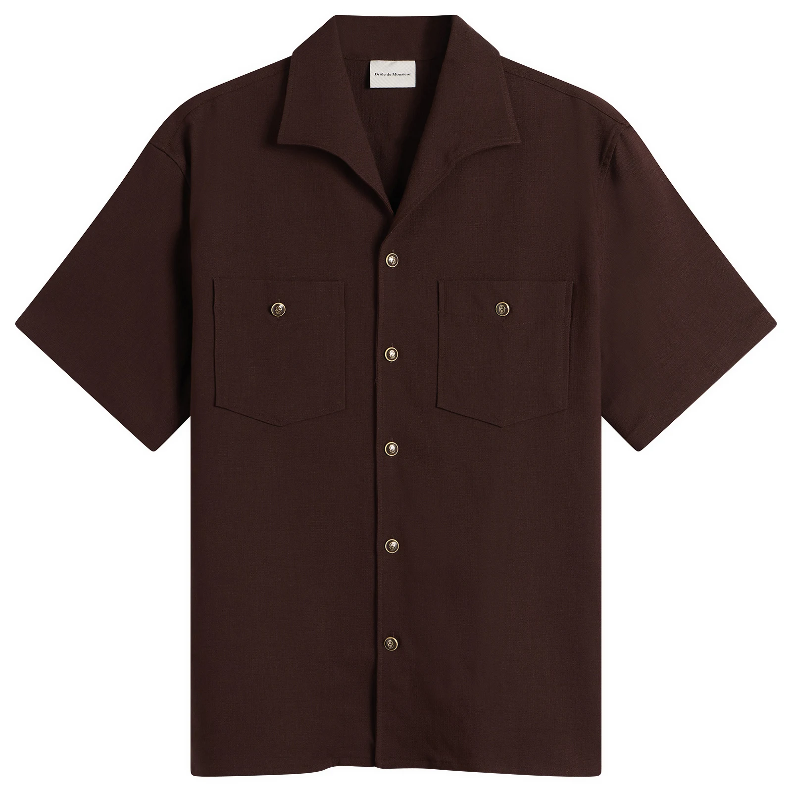 Drôle de Monsieur Viscose Pocket Shirt