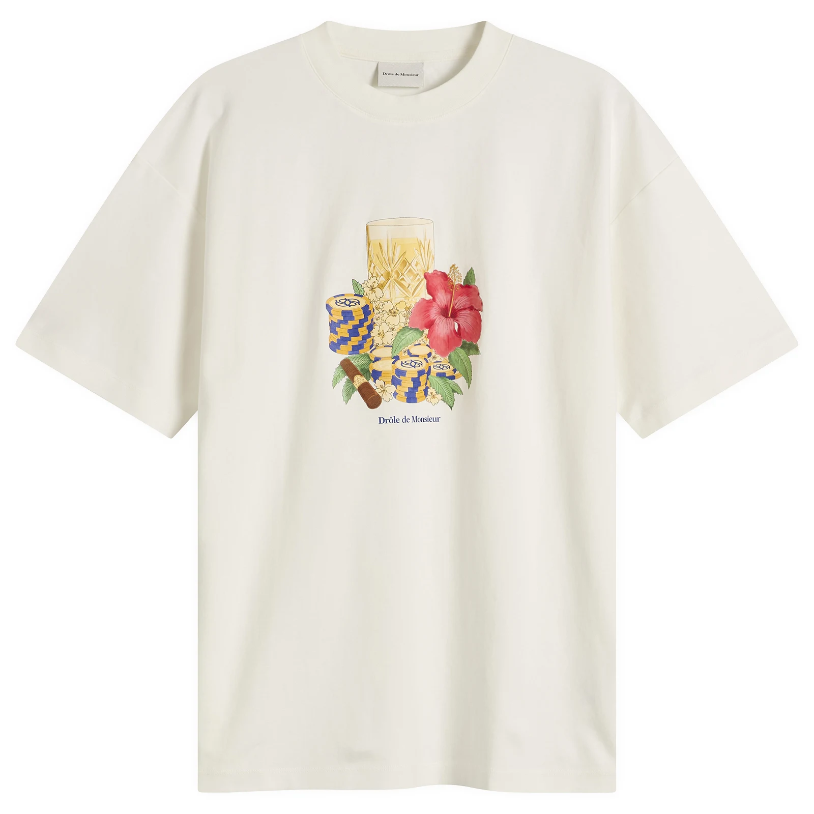 Drôle de Monsieur T-shirt Hibiscus Club