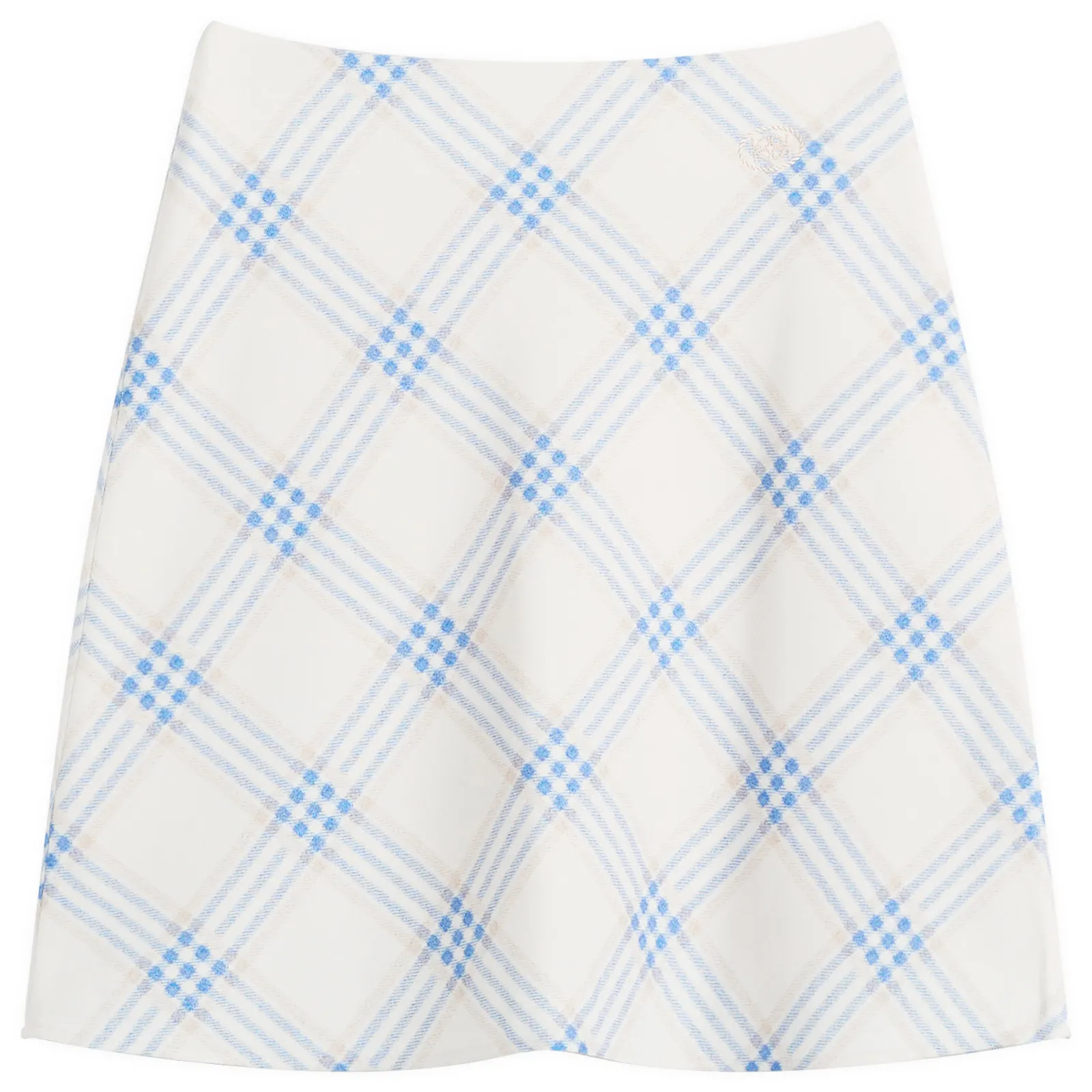 Kijun Essential Check Mini Skirt