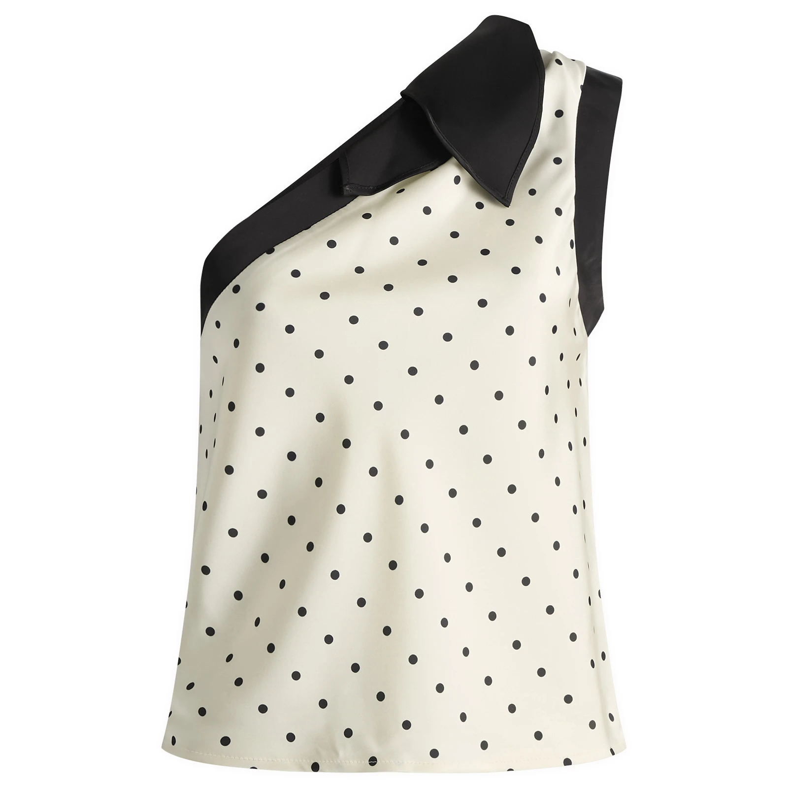 Kijun Polka Dot Scarf Top