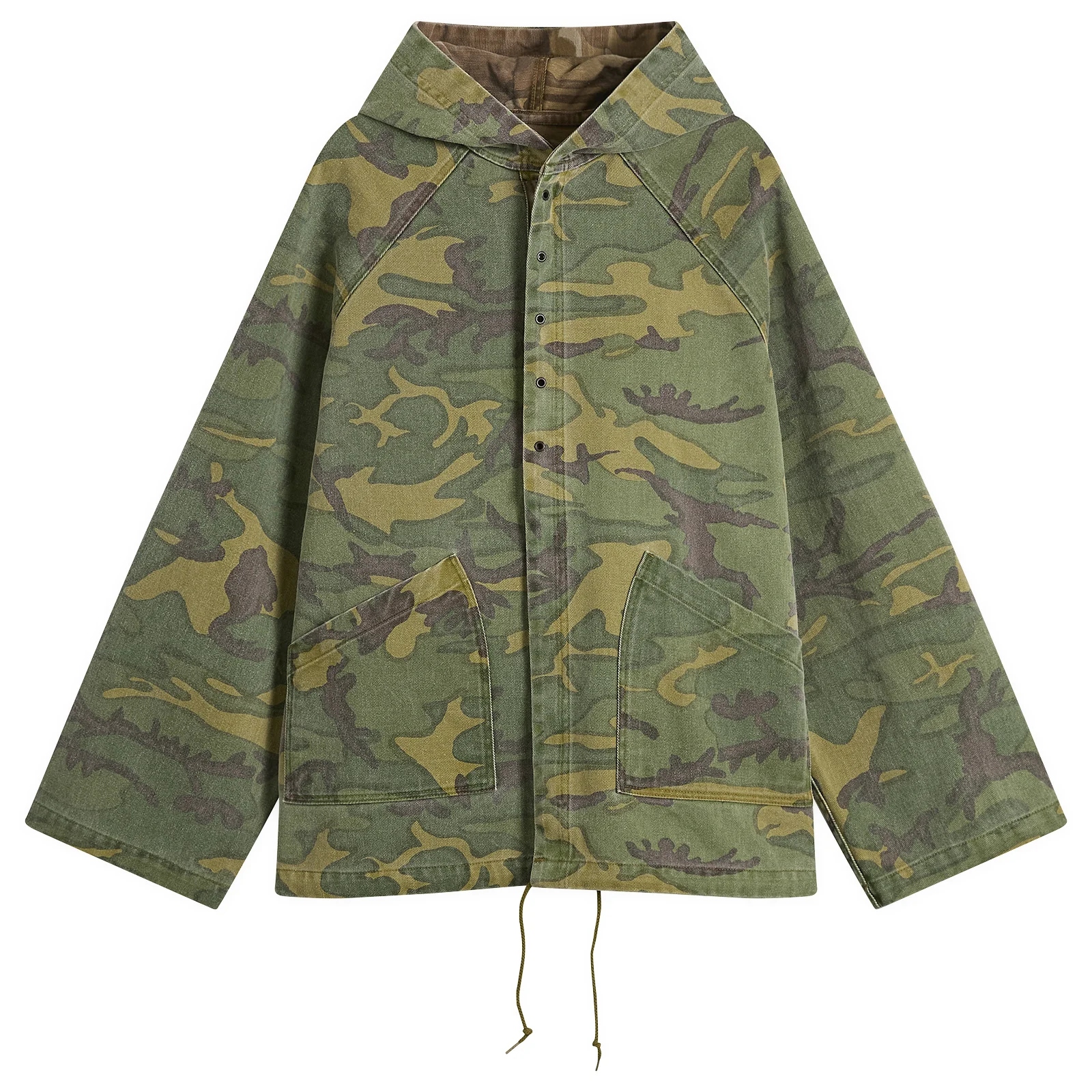 Needles Reversible Hooded Coat