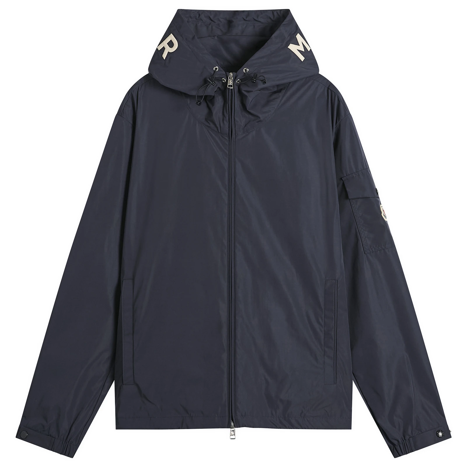 Moncler Sassiere Light Weight Logo Hooded Jacket
