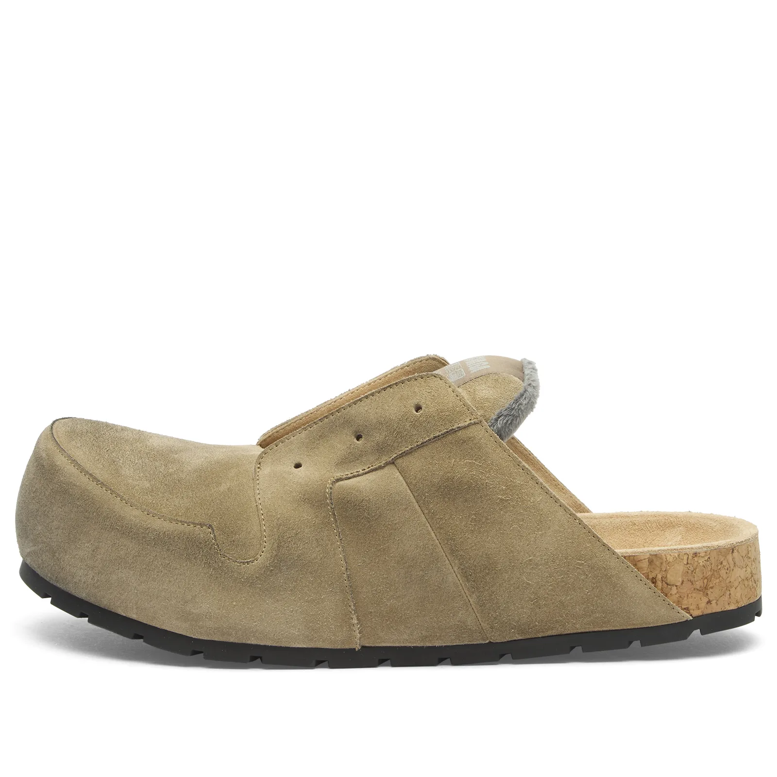 Balenciaga Worn Out Suede Mule