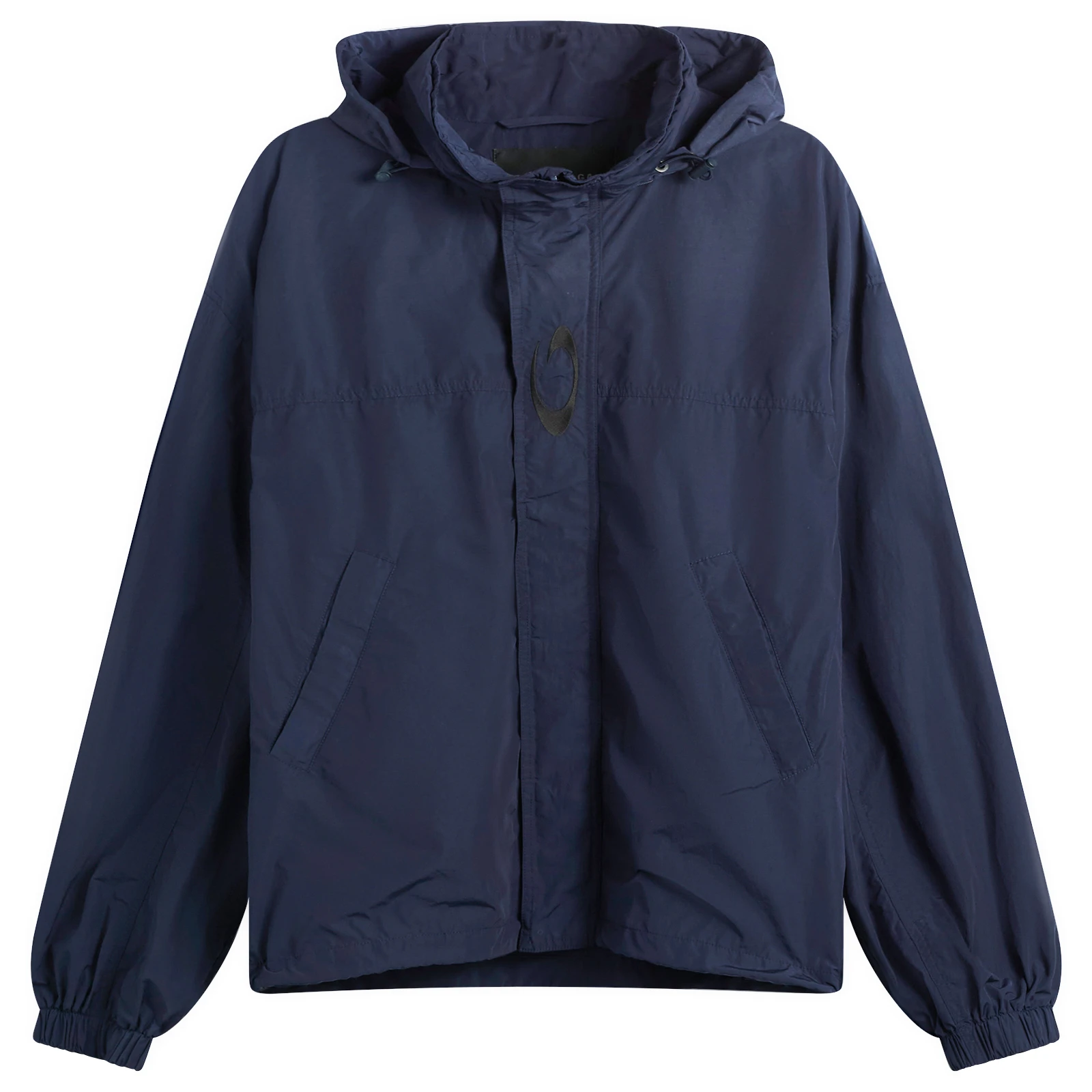 Balenciaga Techno Cotton Hooded Rain Jacket